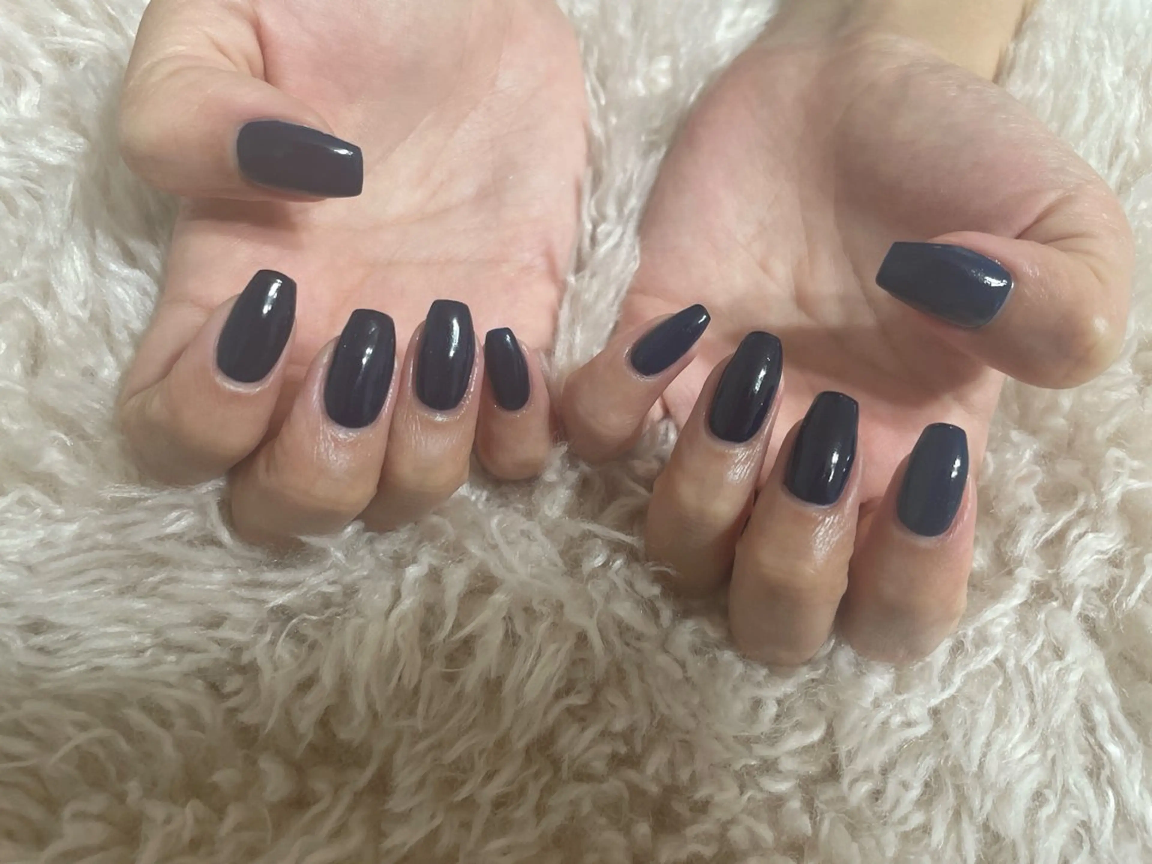 ネイル ジェルネイル 韓国ネイル ワンカラーネイル パラジェル kikinail 溝の口のネイルデザイン