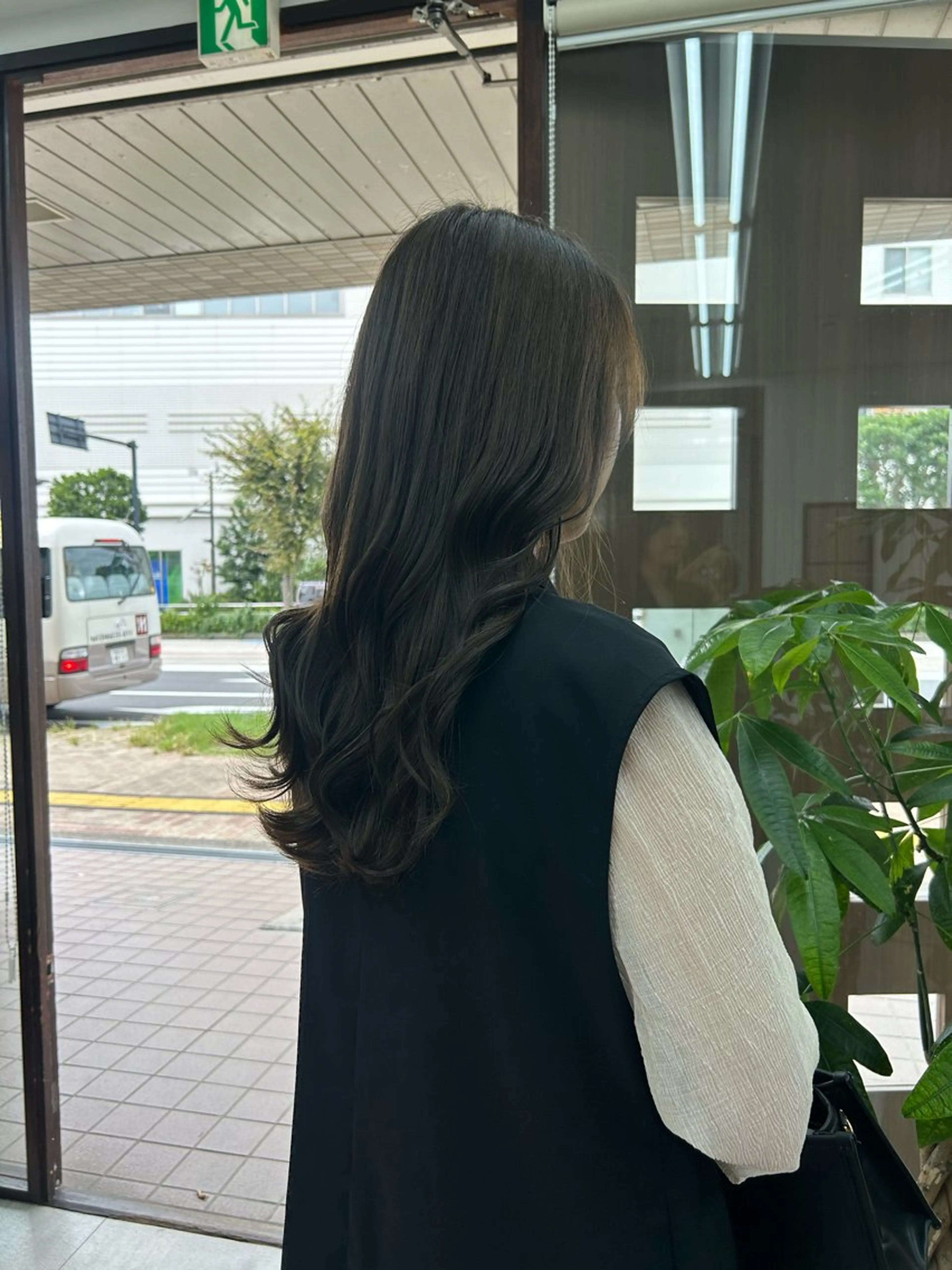 ロング ヘアカラー ダブルカラー/韓国 ヘア/さわのあかねのヘアスタイル