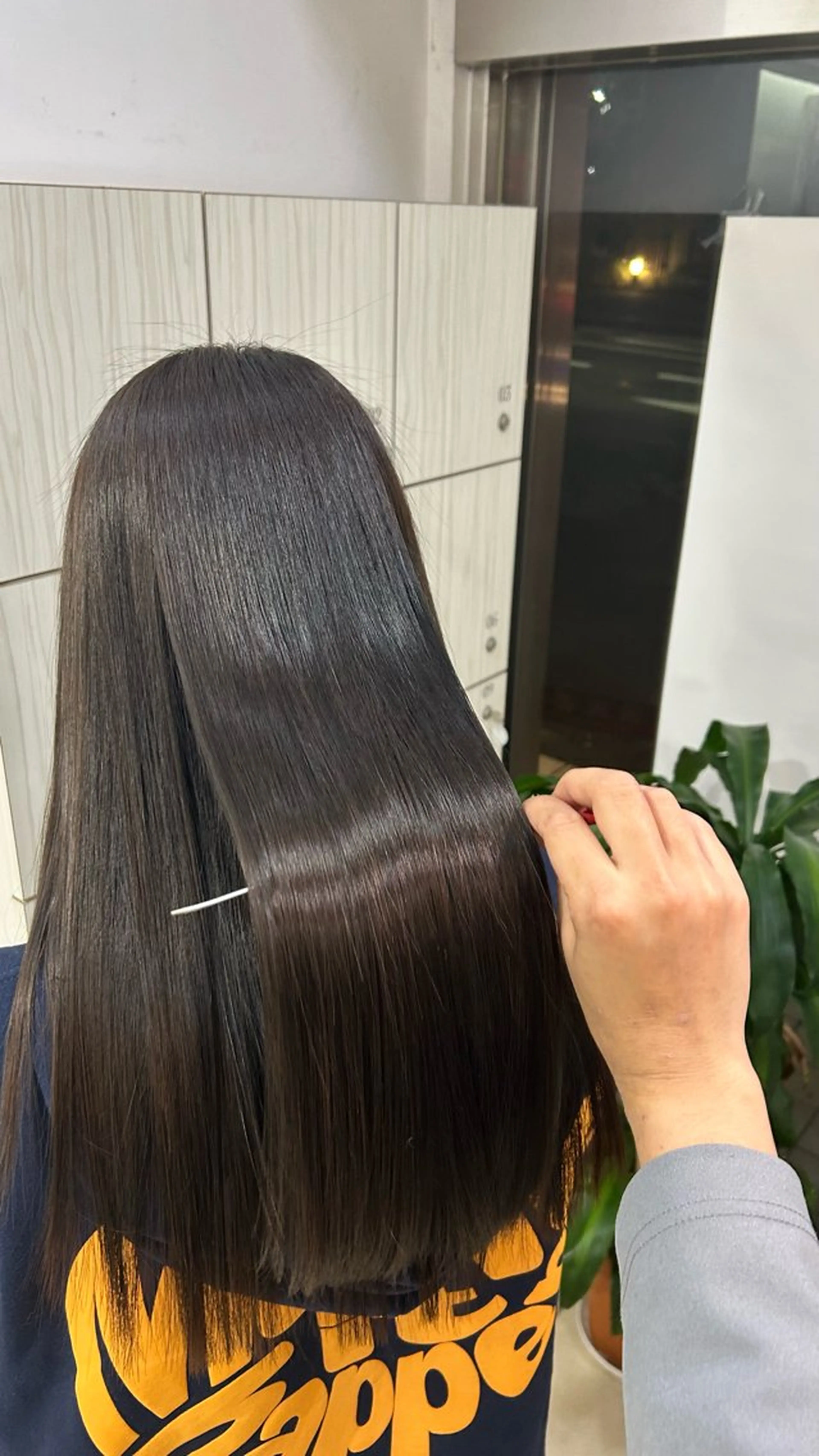 ロング 髪質改善 ヘアカラー トリートメント 【髪質改善カラー】 瀧田嵐士🇰🇷のヘアスタイル