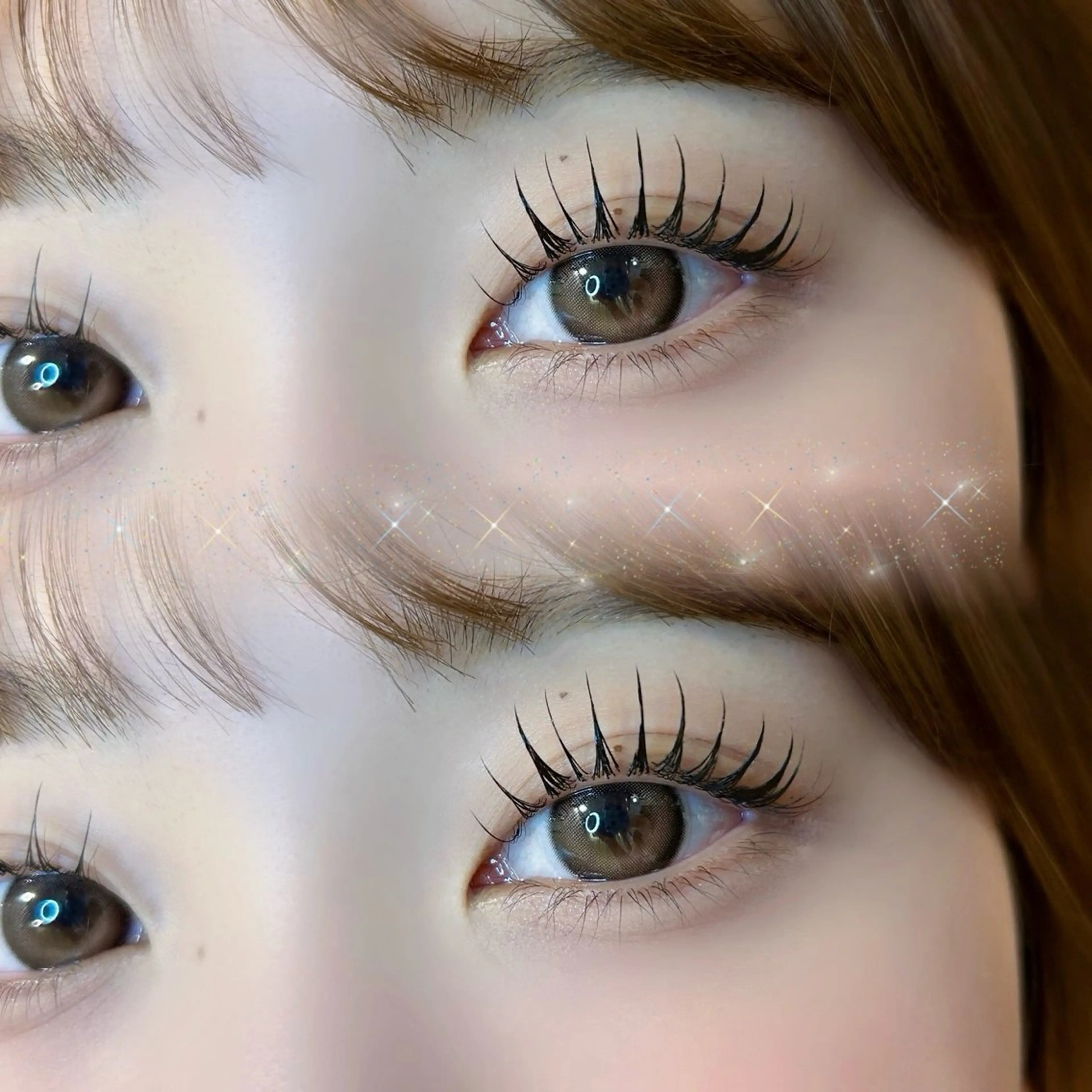 【snsで話題❄️】LEDエクステ80本＋まつげパーマ￥7700の写真