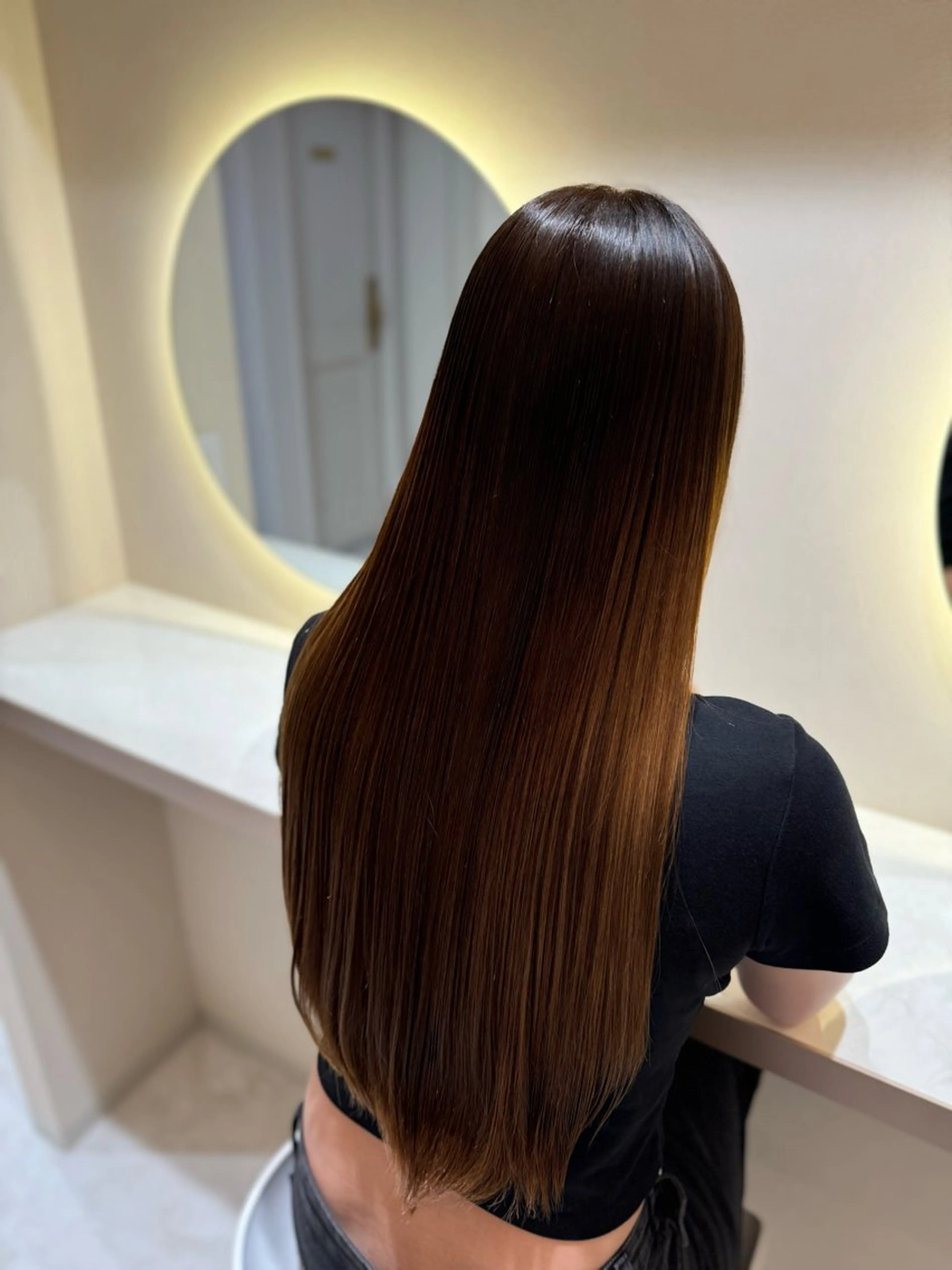 ロング addict 本店所属・髪質改善/縮毛矯正/ ブリーチaddictのヘアスタイル
