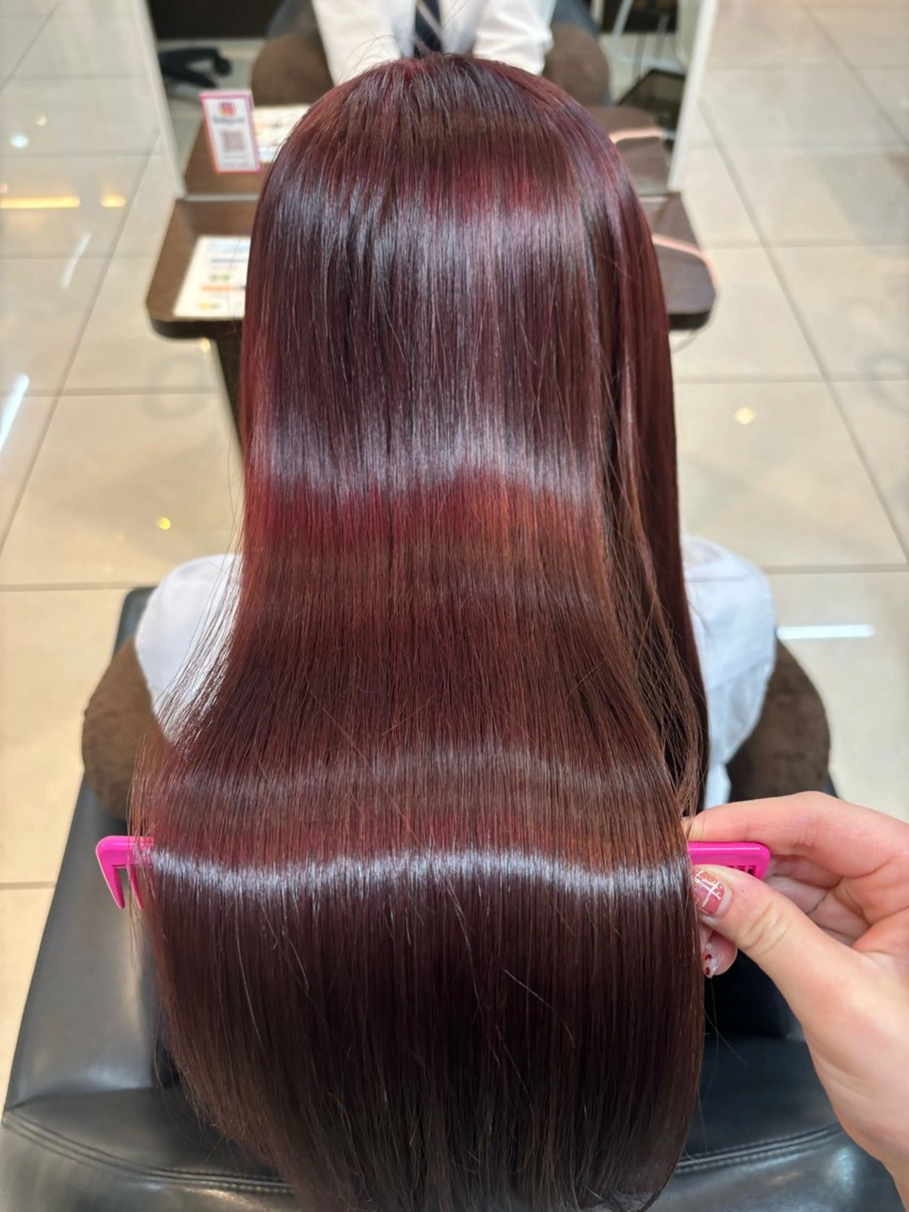 セミロング カラー ヘアカラー Riko 🎀🍪のヘアスタイル