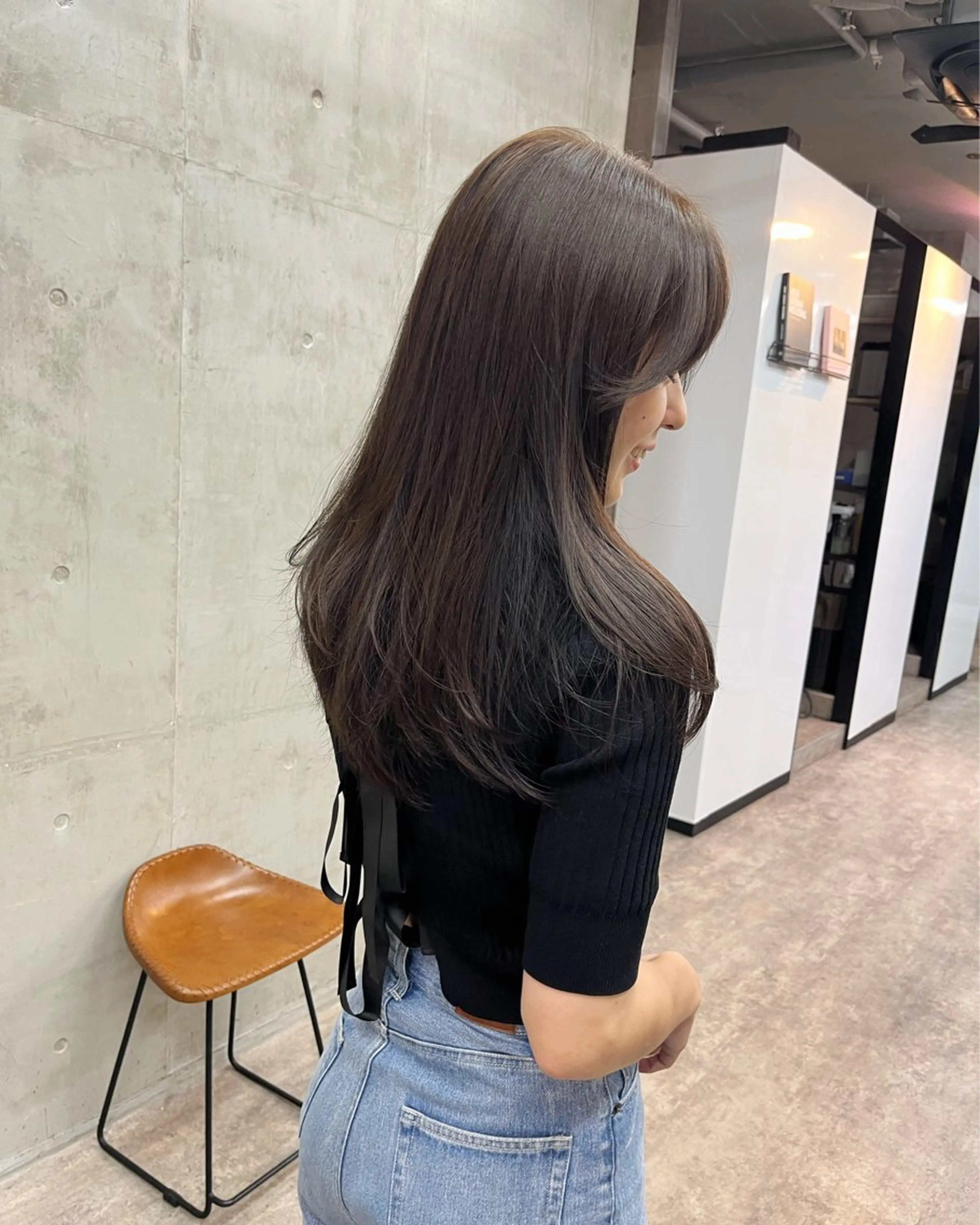 ロング ヘアカラー SALT WATER所属・🫐 𝐌𝐚𝐨 🫐似合わせcutのヘアスタイル