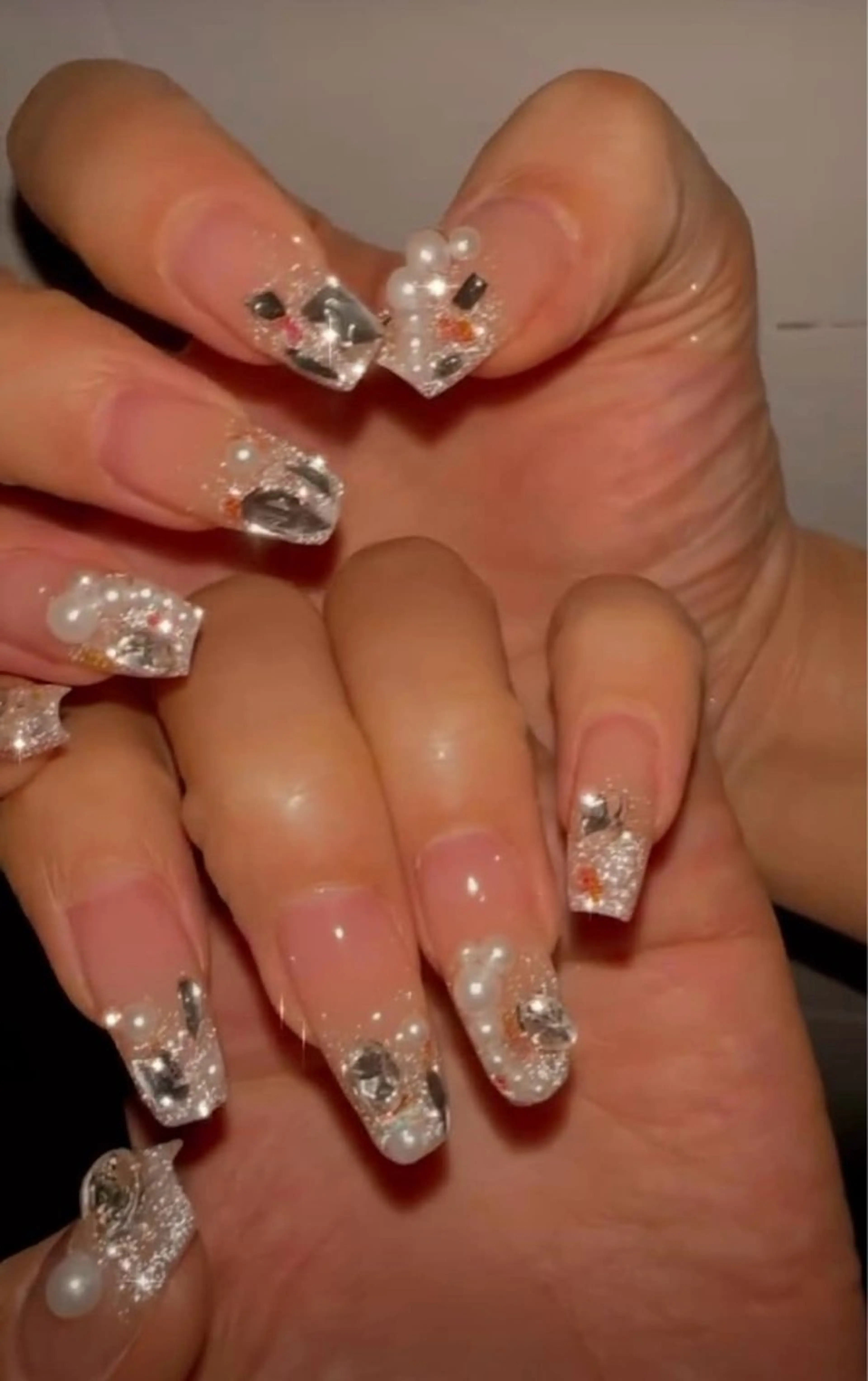 ネイル 長さ出し ATULA Nail 💅チップ長さだしのネイルデザイン