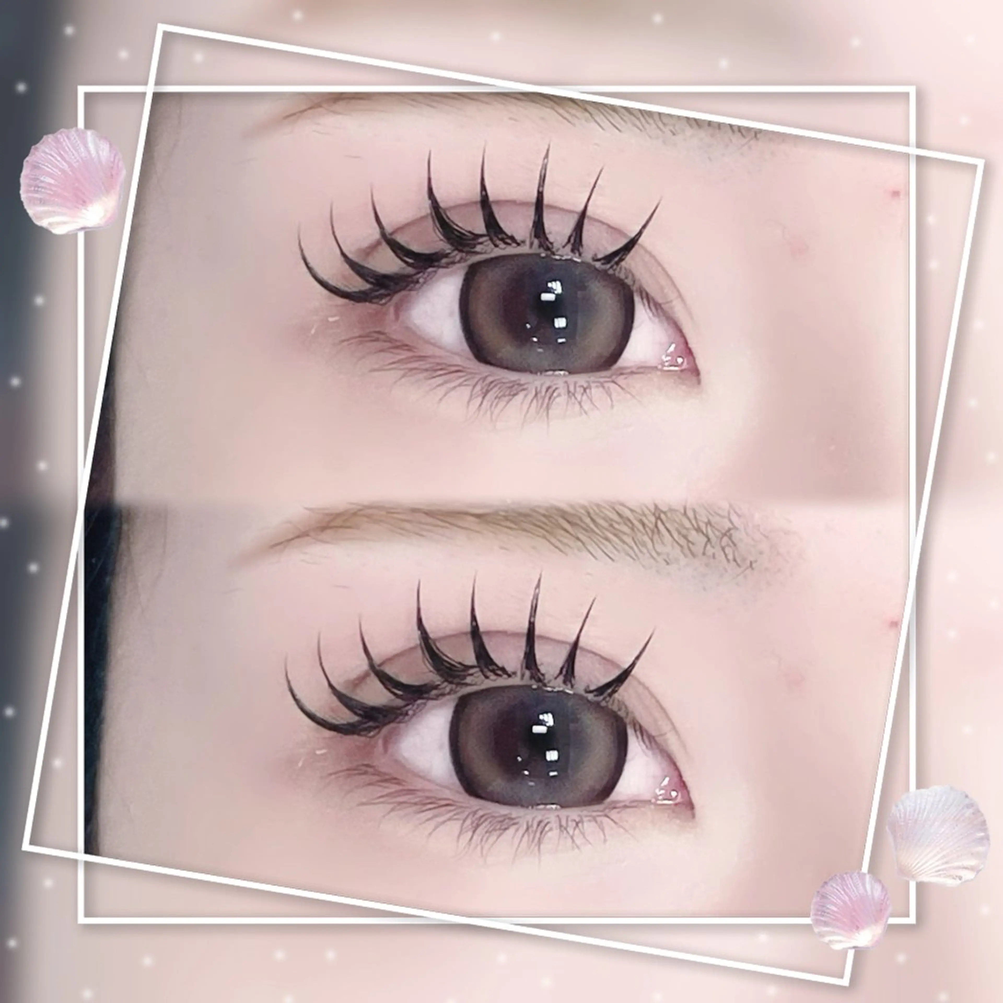 マツエク・マツパ マツエク 大阪梅田 SAKI 韓国風束感まつ毛のマツエク・マツパデザイン