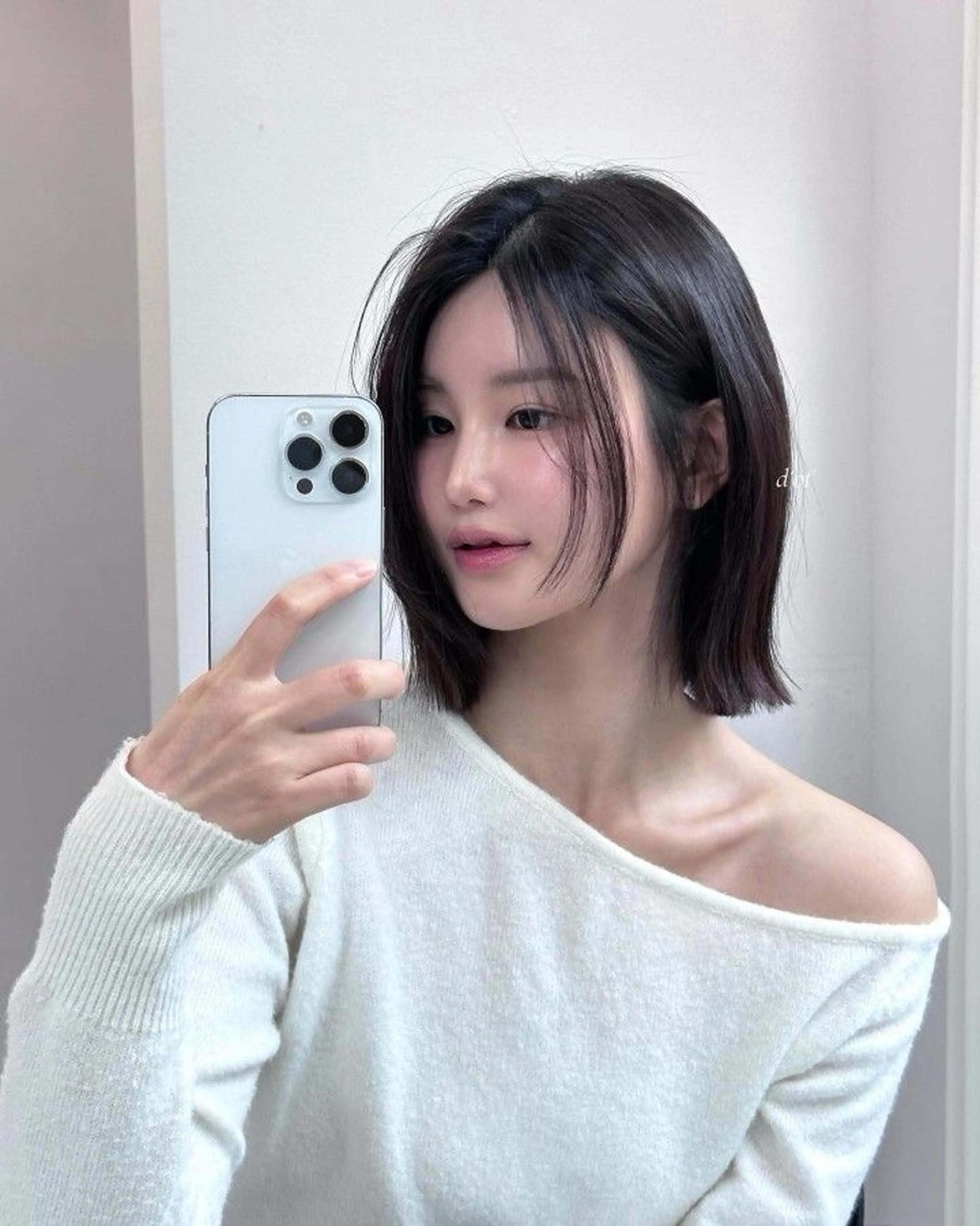 ショート 海野翔吾🇨🇳 ワンホンレイヤーのヘアスタイル