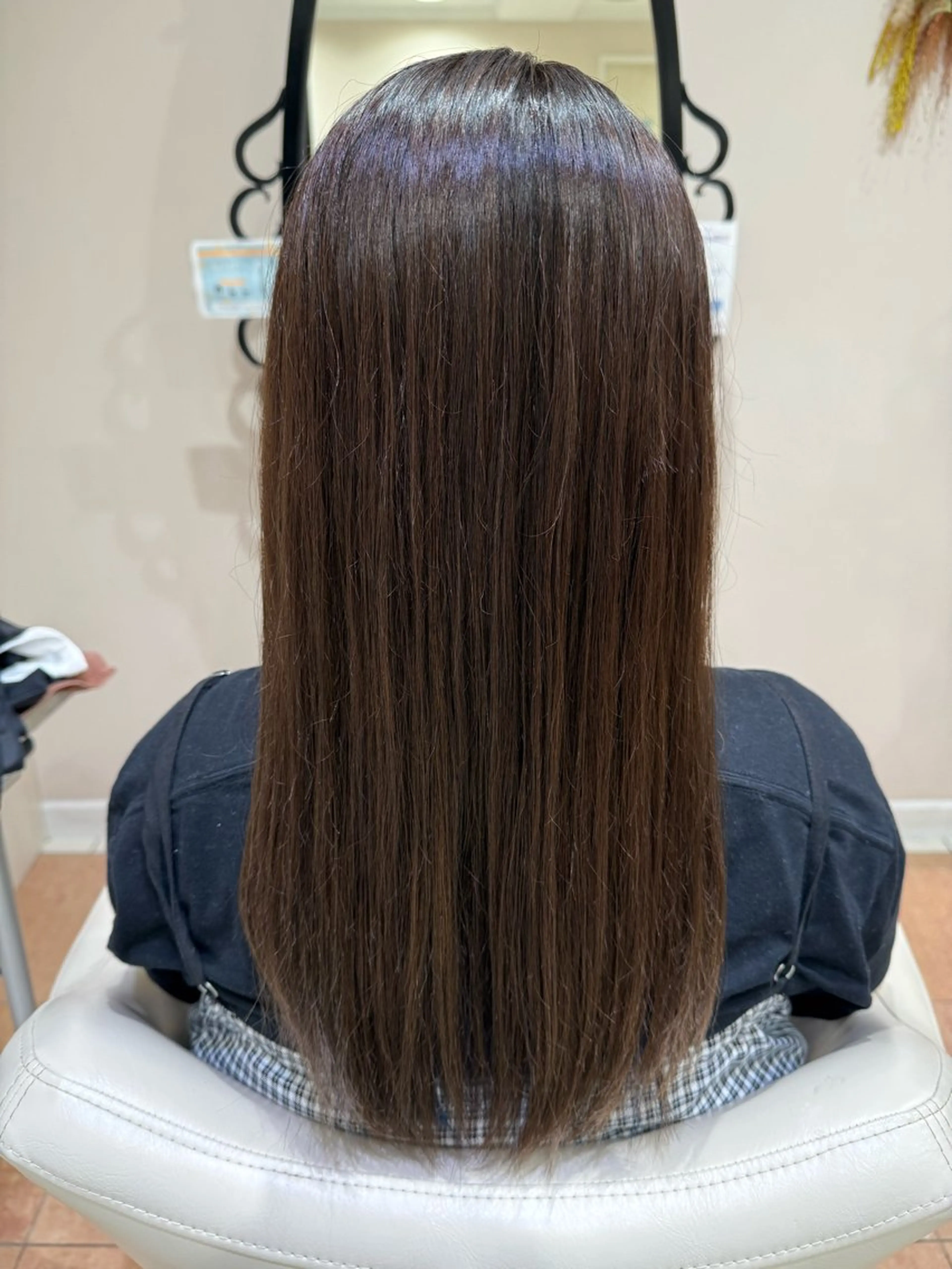 🩶縮毛矯正＋トリートメント（ブロー、指名料込み）の写真