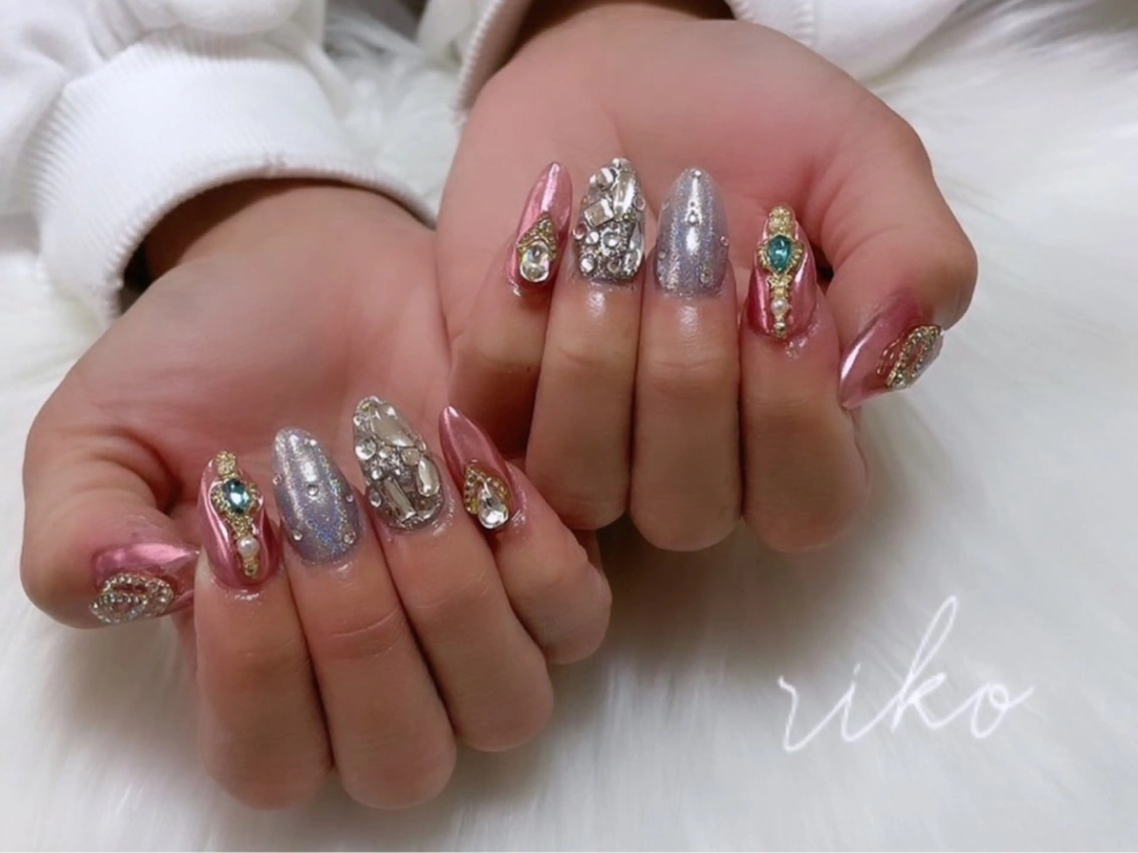 ネイル ハンドネイル riko nailのネイルデザイン
