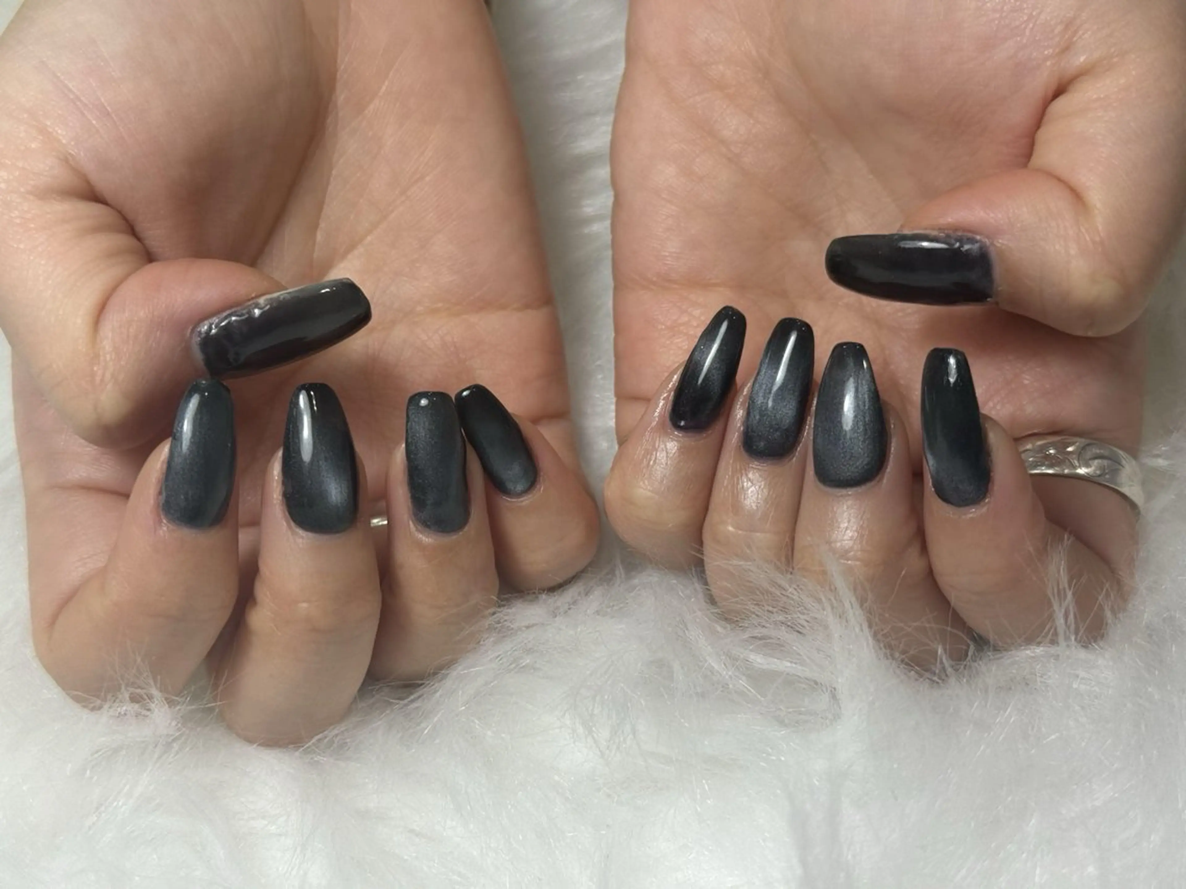 ネイル マグネットネイル ハンドネイル Meley MAYUのネイルデザイン