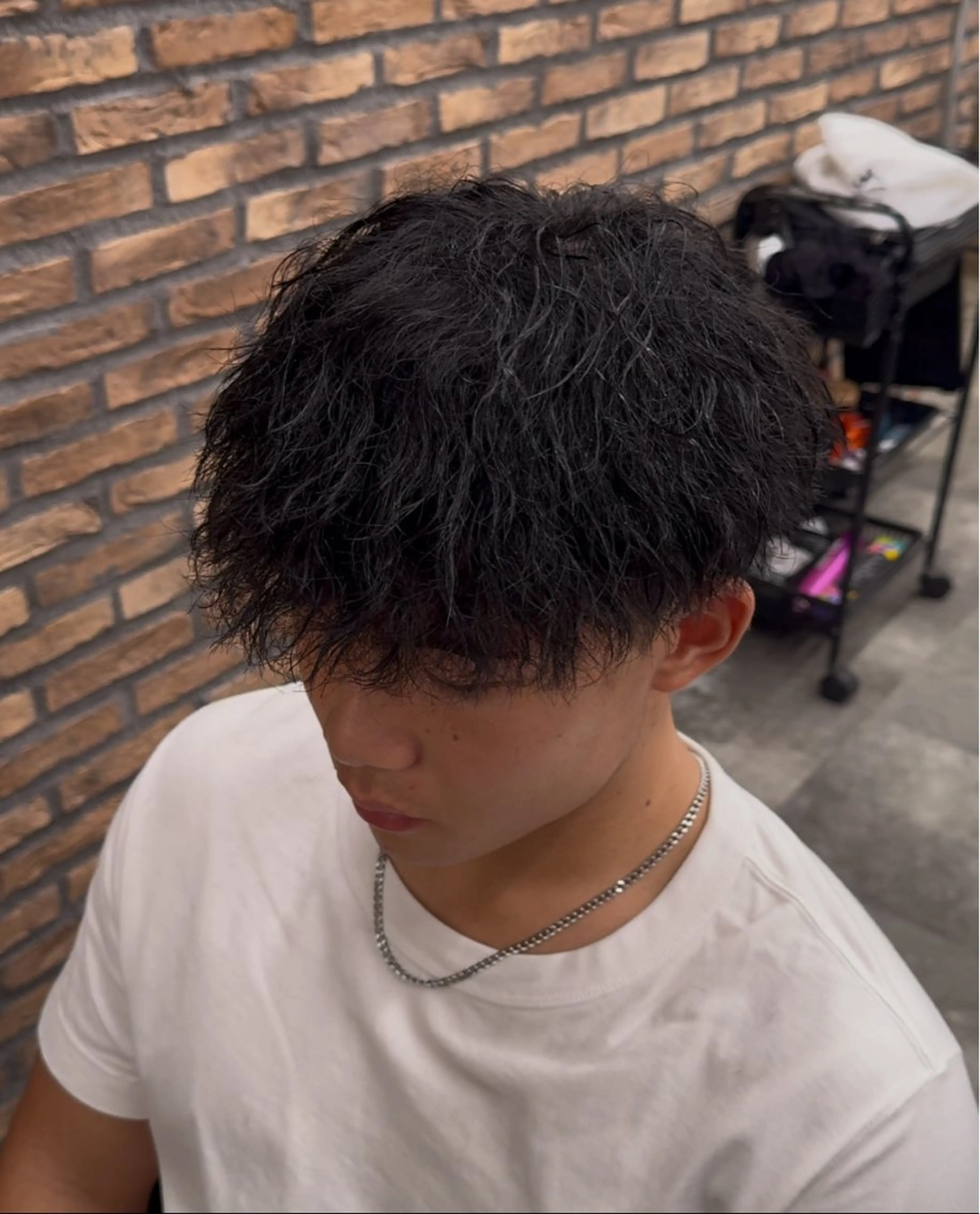 パーマ メンズ カット パーマ パーマ特化/ MANARUのヘアスタイル