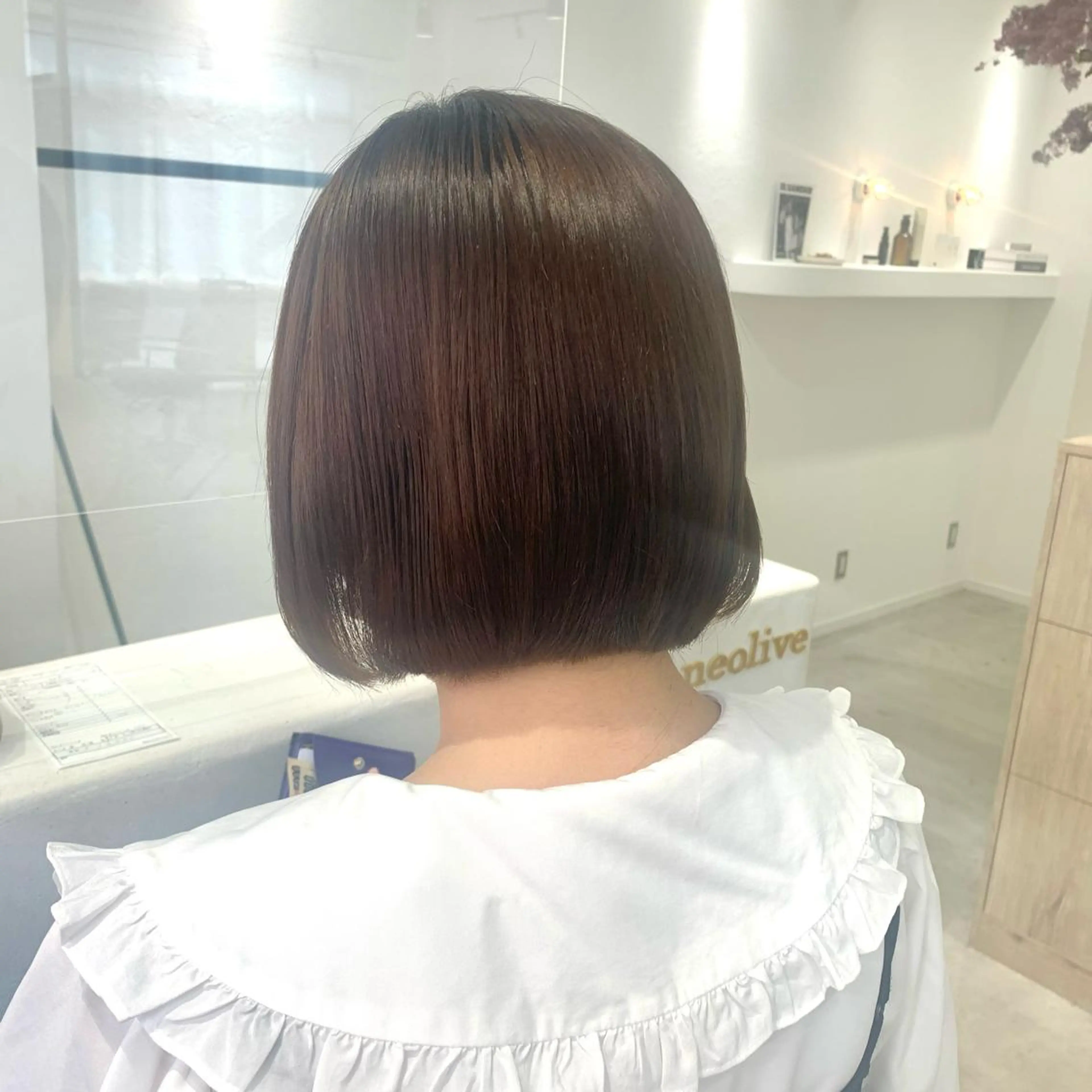 ショート ボブ/美髪矯正 /佐藤　奈巳のヘアスタイル