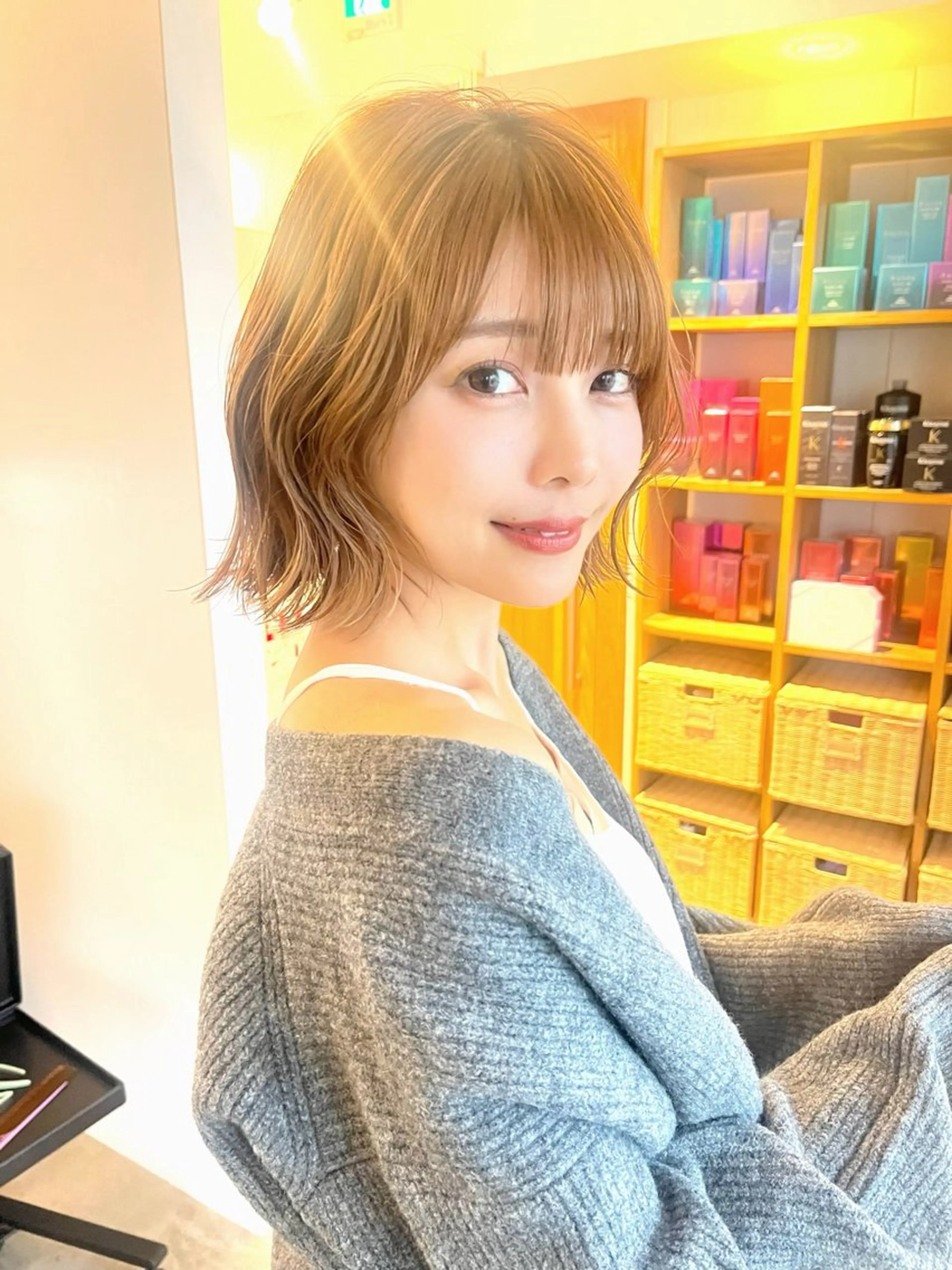 ミディアム 全レングスカット 特化🫧新井啓吾のヘアスタイル