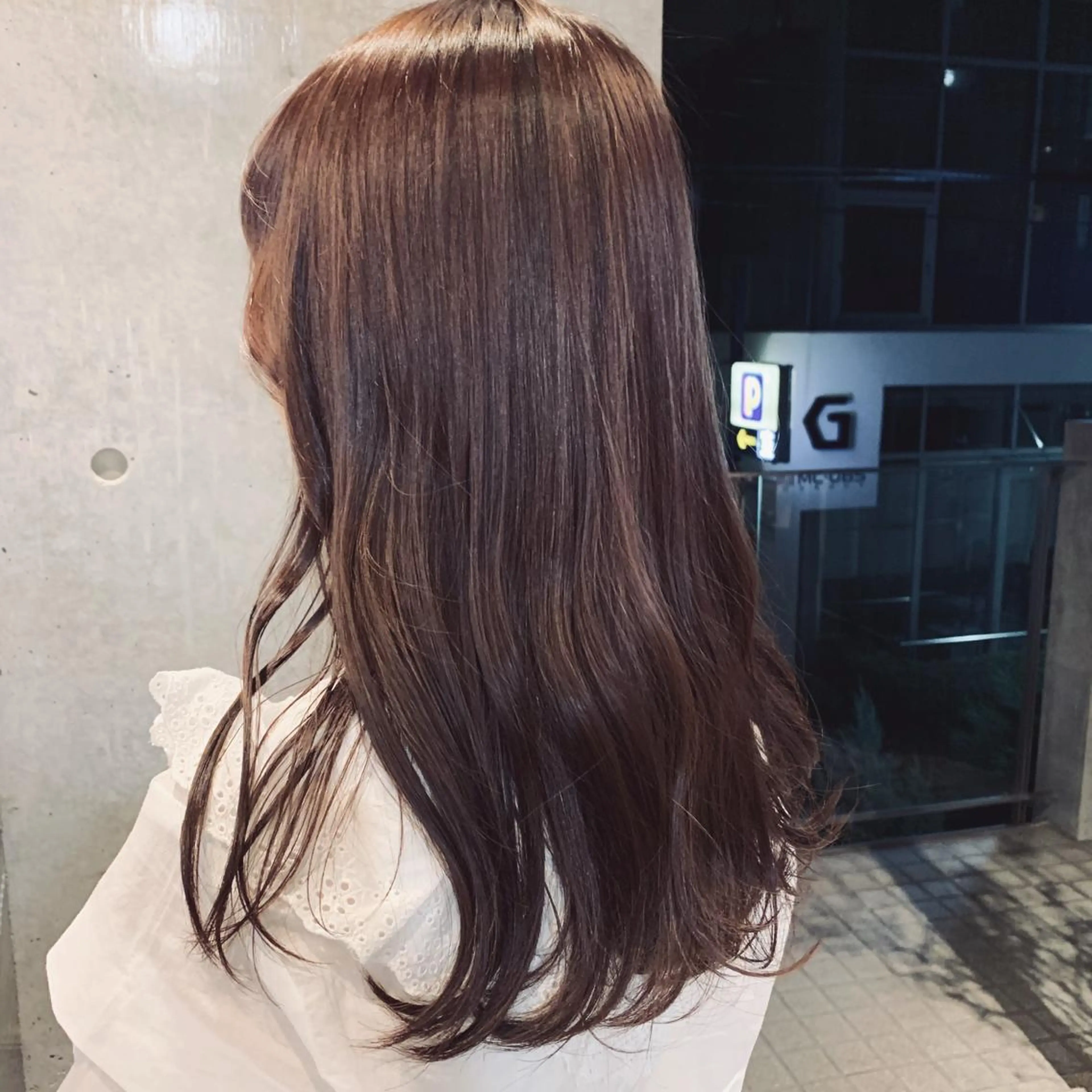 ロング カラー ヘアアレンジ GO TODAY  シェアサロン札幌店所属・kana .のヘアスタイル