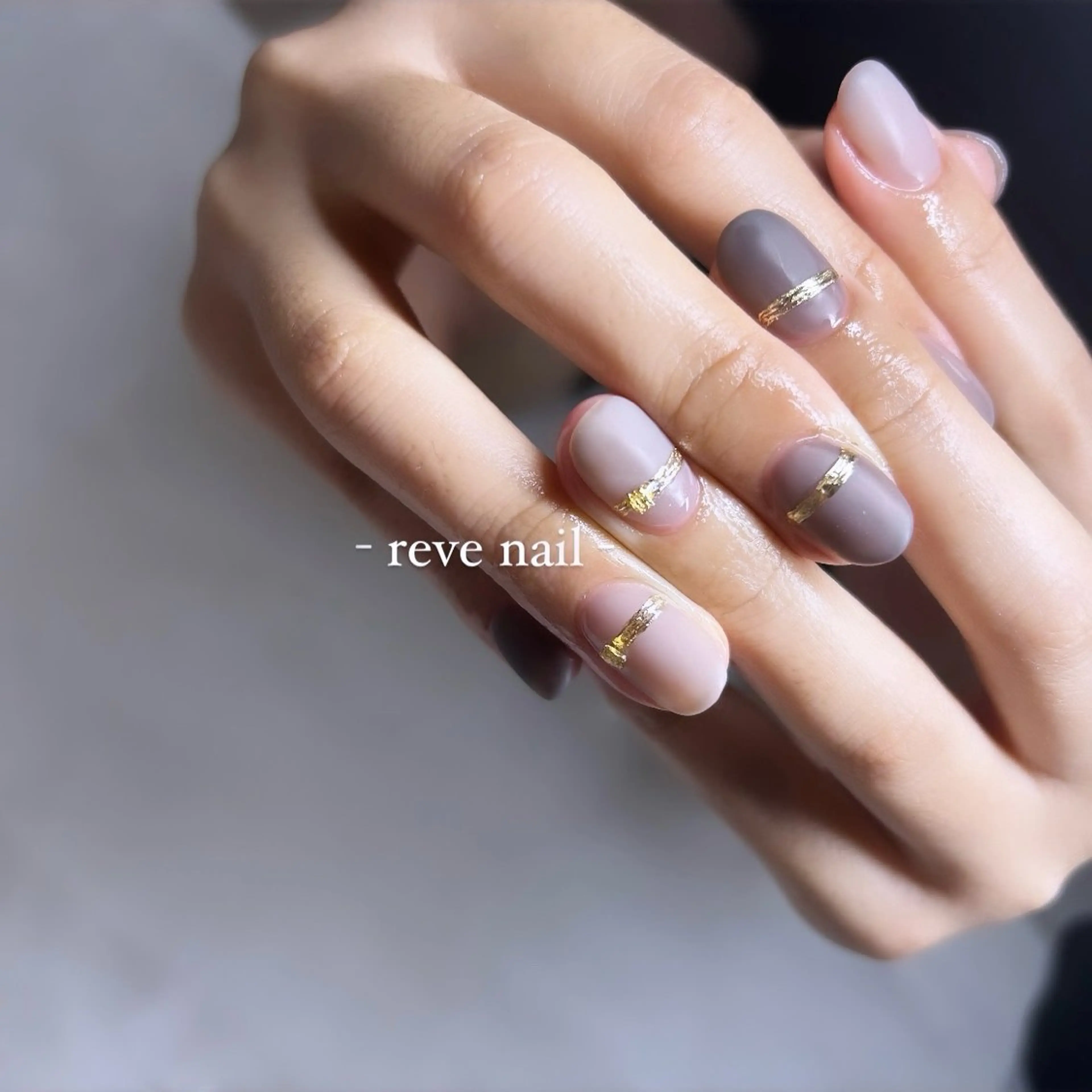 ネイル ハンドネイル 門真市 三ツ島 reve nailのネイルデザイン