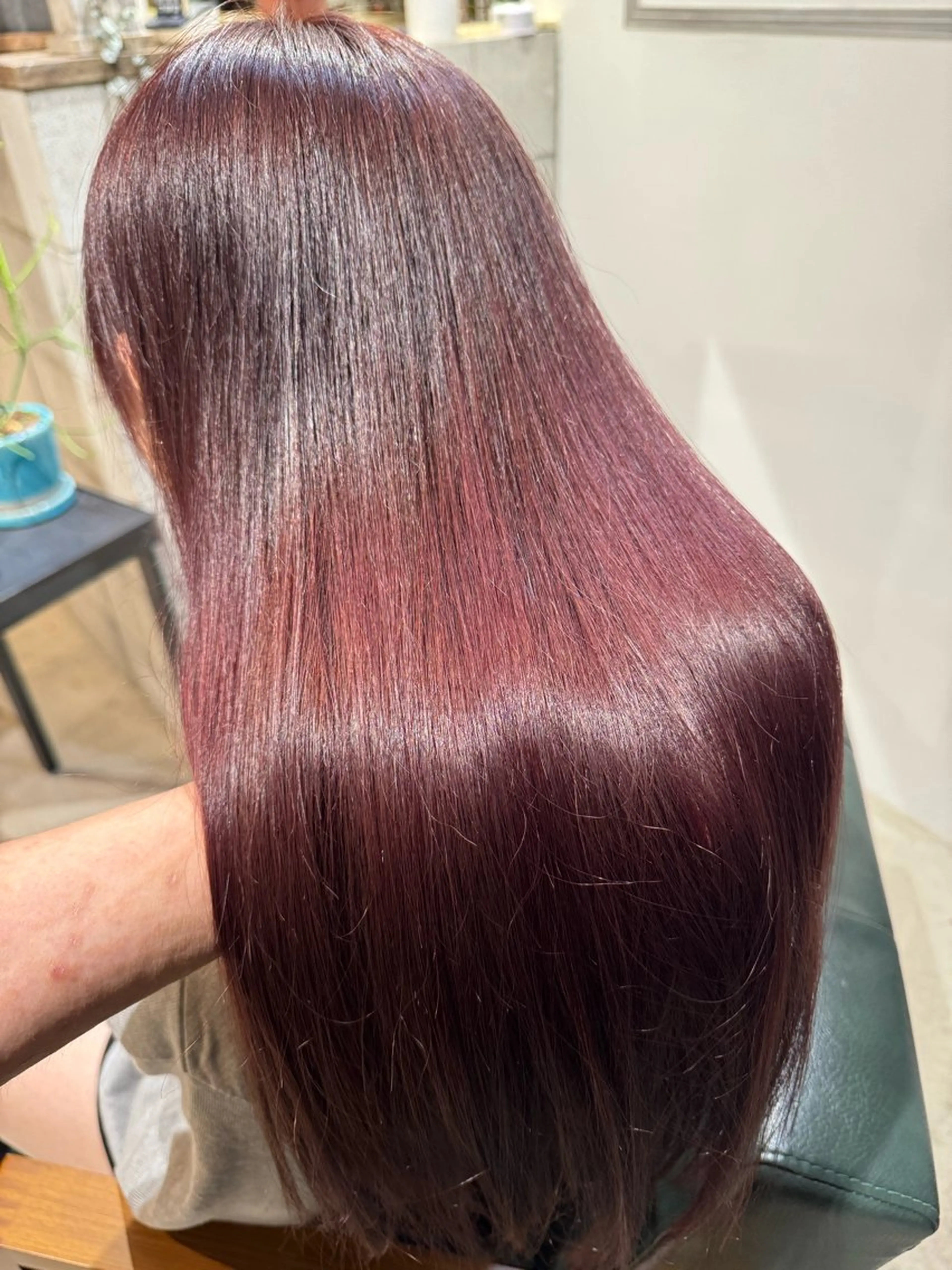 ロング カラー カット ヘアカラー トリートメント ill/ダブルカラー 髪質改善/小島のヘアスタイル