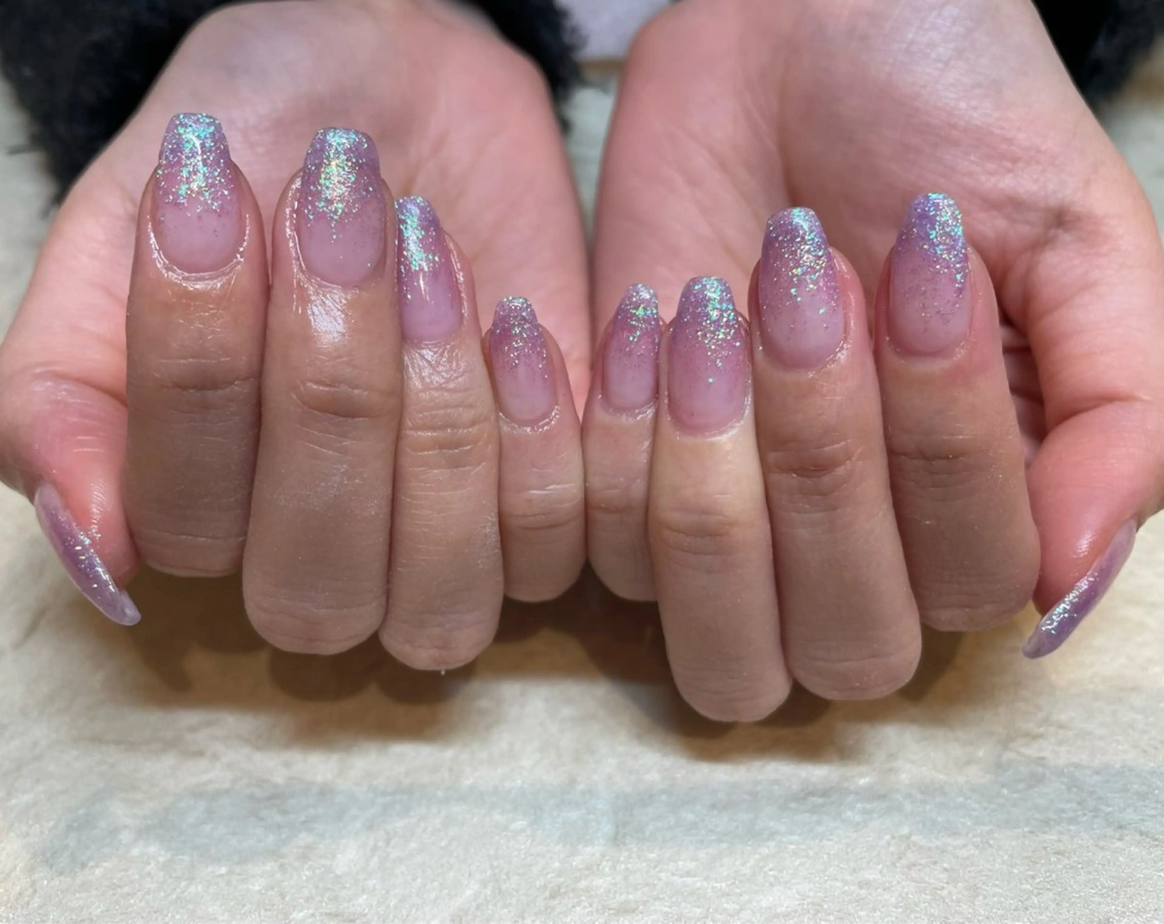 【ハンド】ラメグラデーション¥3.500🤍ジェルオフ込🆓の写真