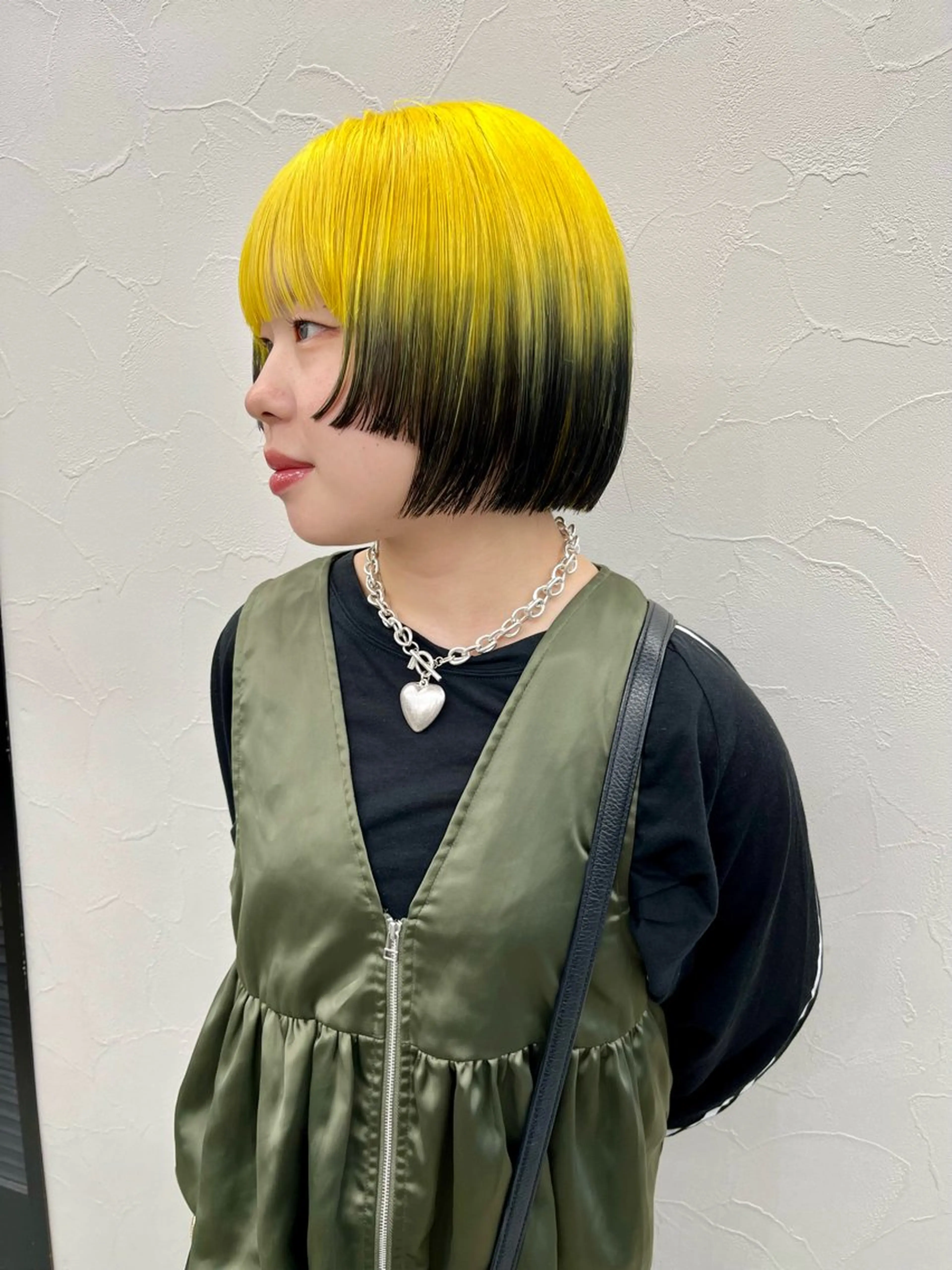 ショート カラー 横浜/ブリーチ/ ダブルカラー/RINのヘアスタイル