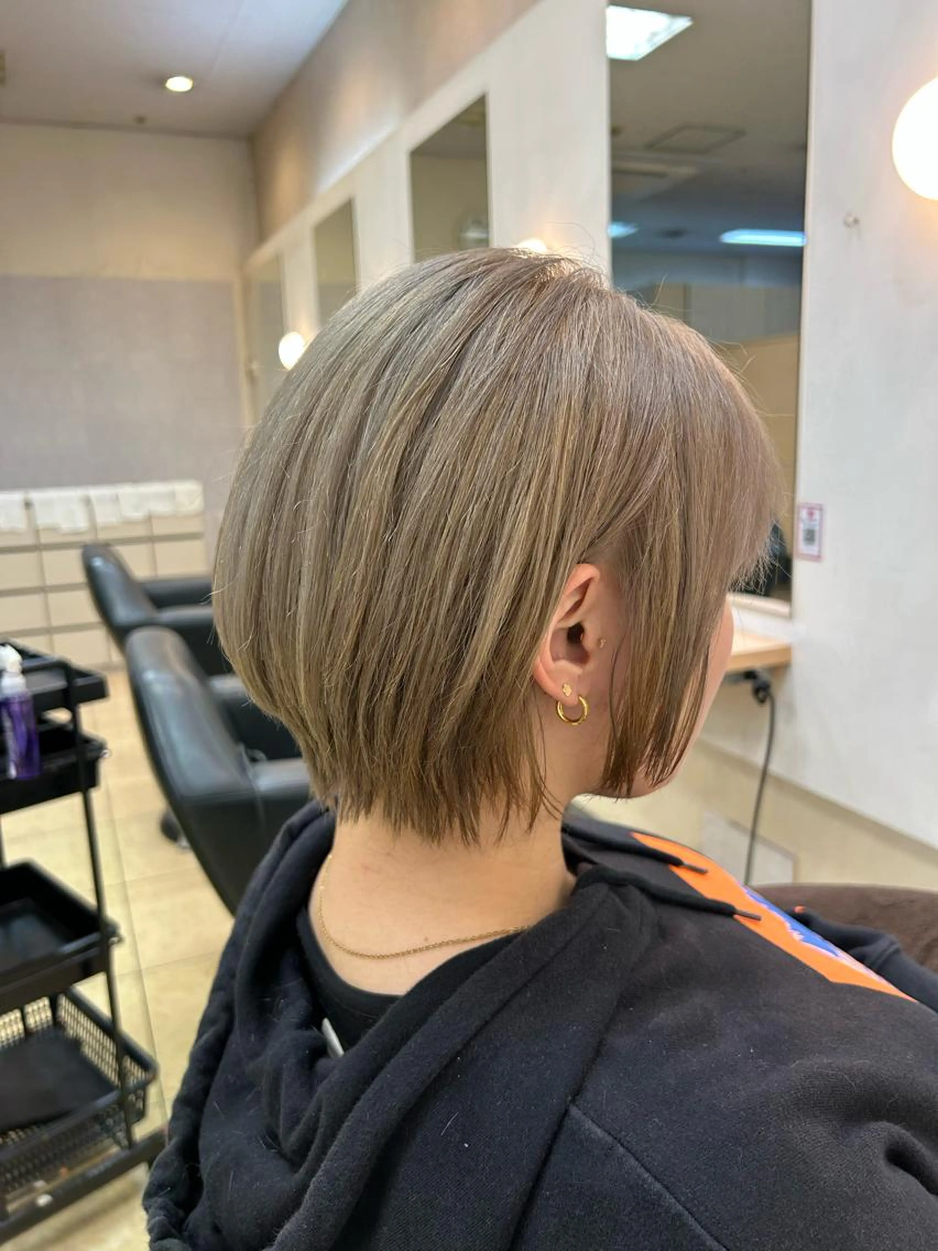 🤍🎀カット【ショート】 🎀‎🤍の写真