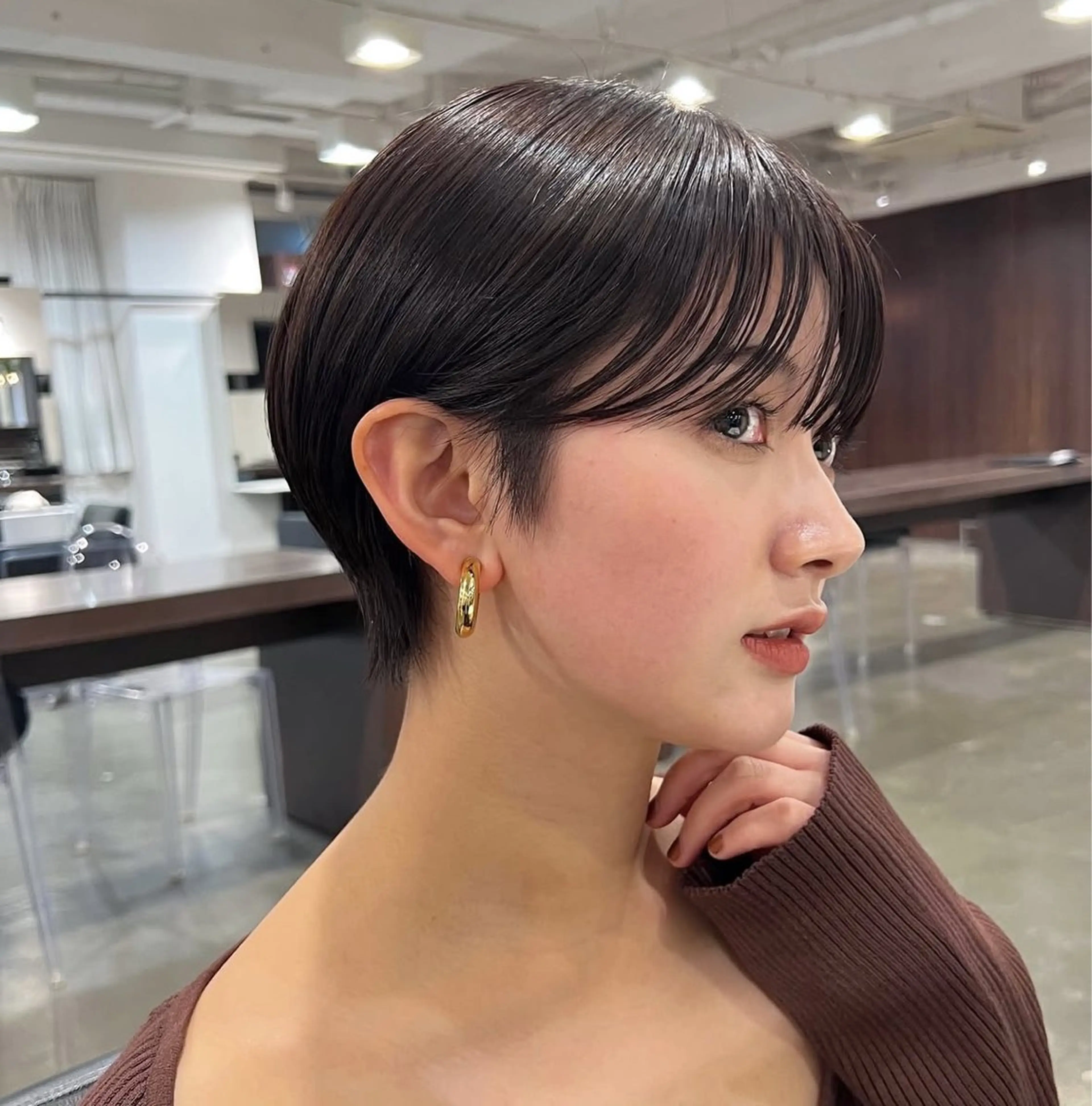 ショート ハンサムショート ショートヘア トリートメント 銀座/カット /カラー✨️こうたのヘアスタイル