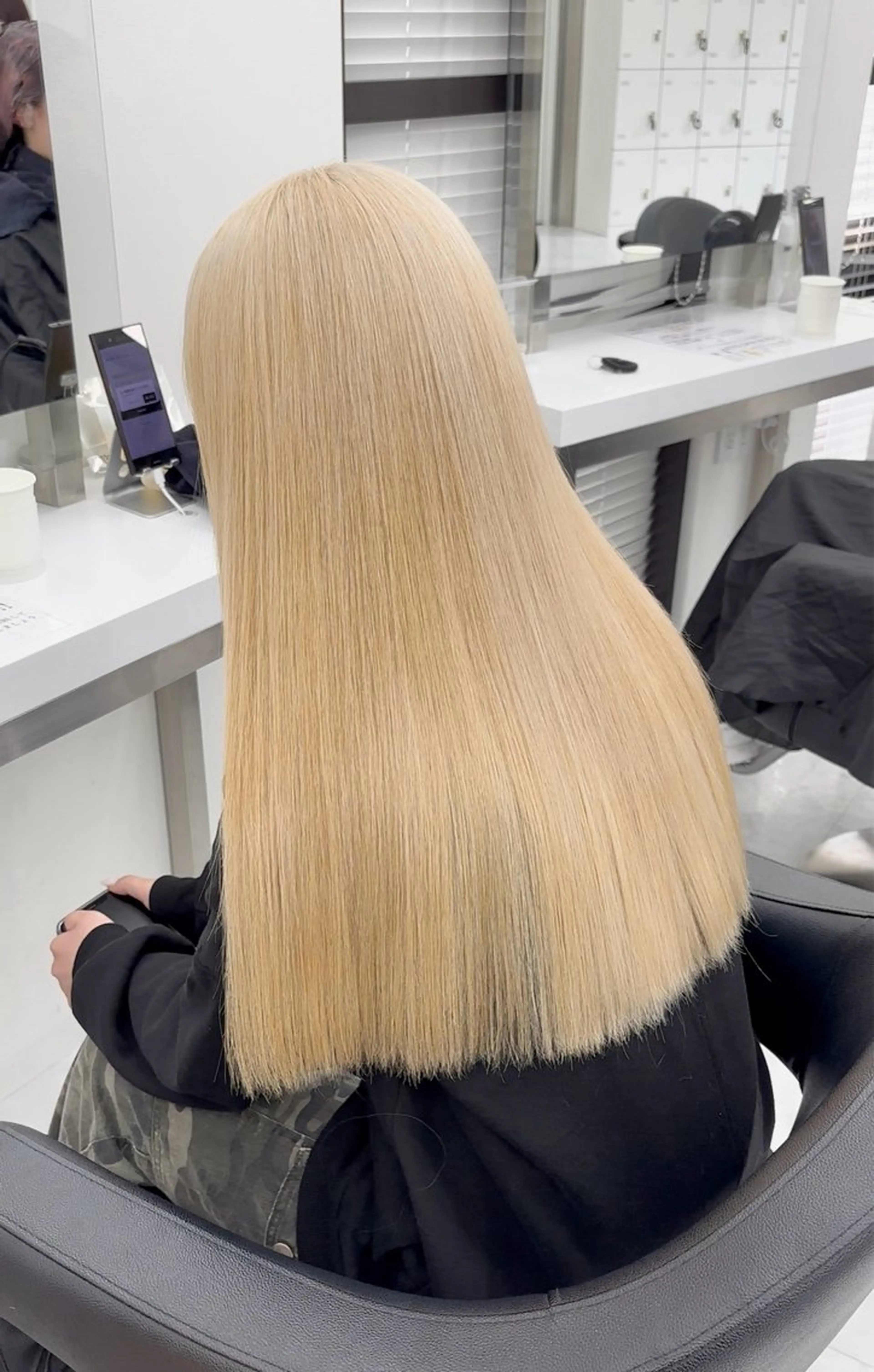 🤍期間限定🤍海外ガールみたいな理想の抜きっぱなしブロンドヘアに🤍ケアブリーチ2回＋オリジナルトリートメント🤍の写真