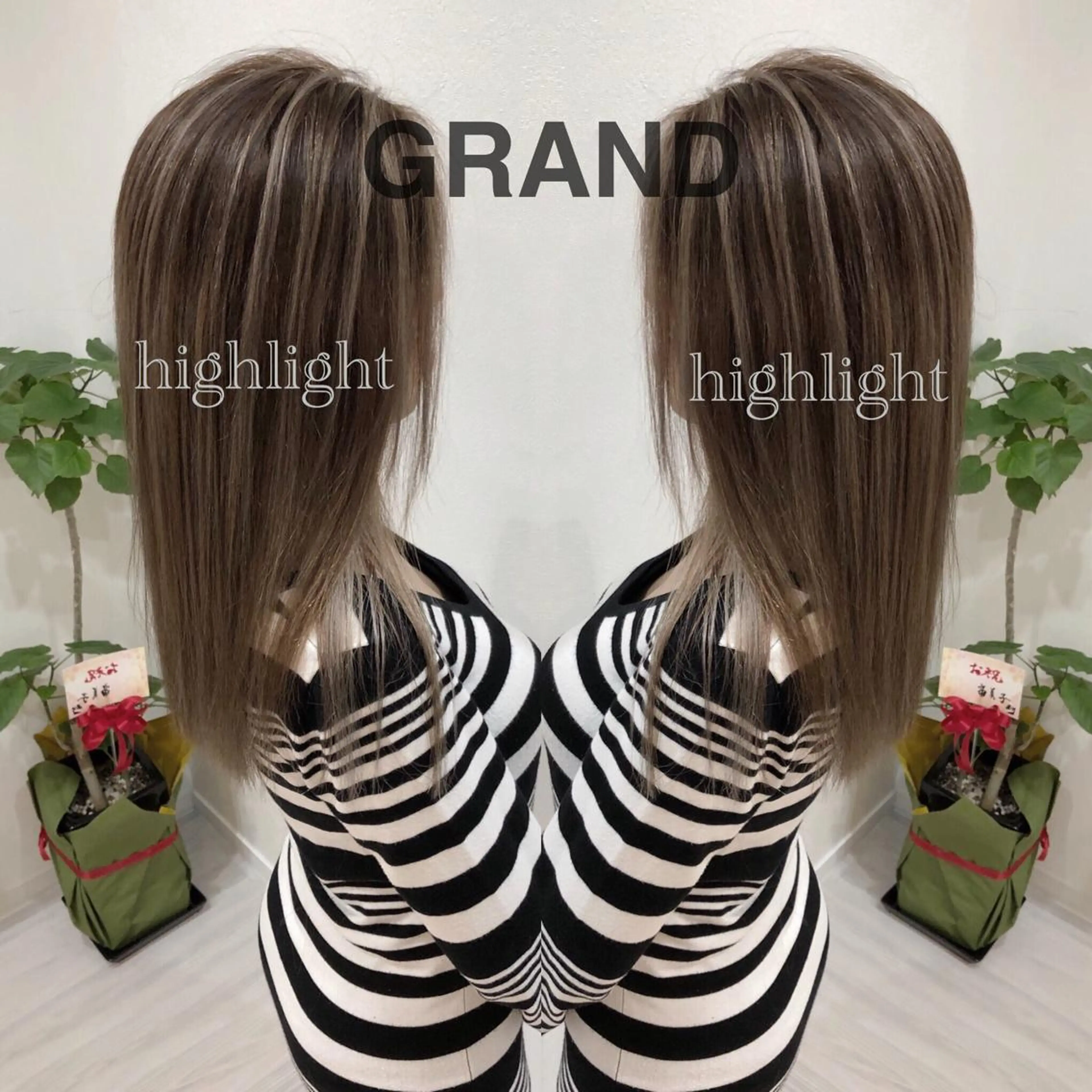 ロング aura所属・ashida yuukiのヘアスタイル