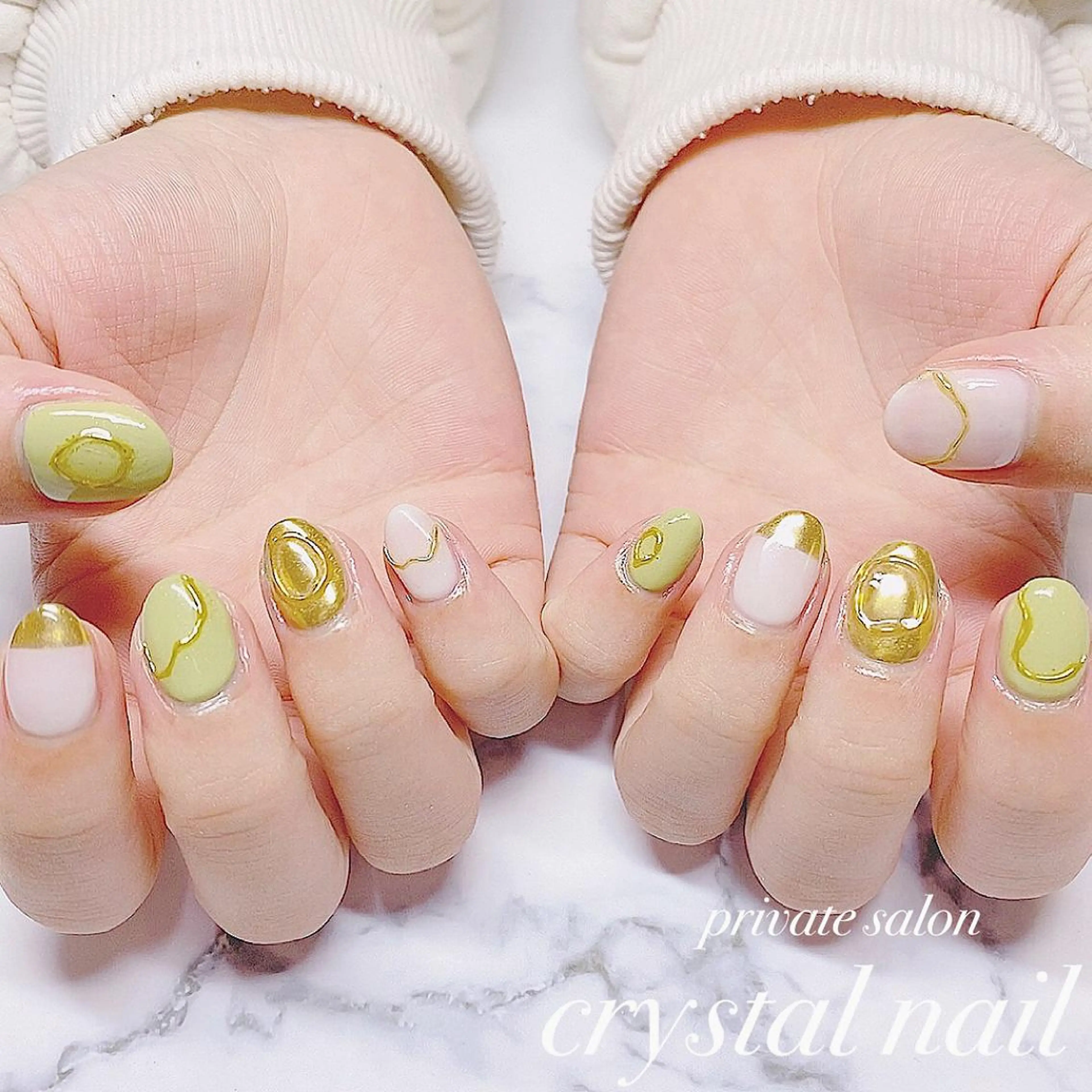 ネイル Crystal Nailのネイルデザイン