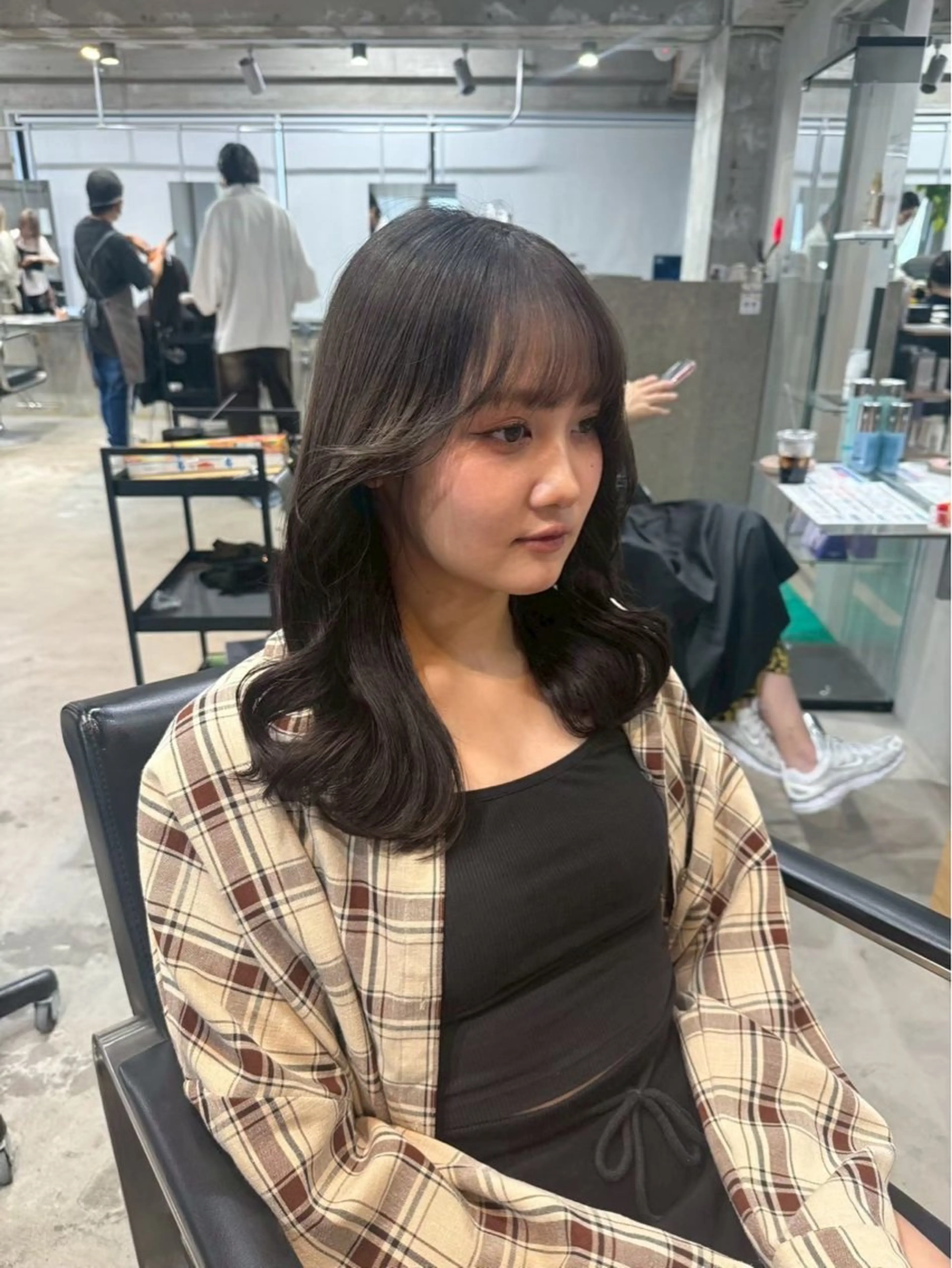 セミロング カラー ヘアカラー LUCK船橋 /Ritoのヘアスタイル