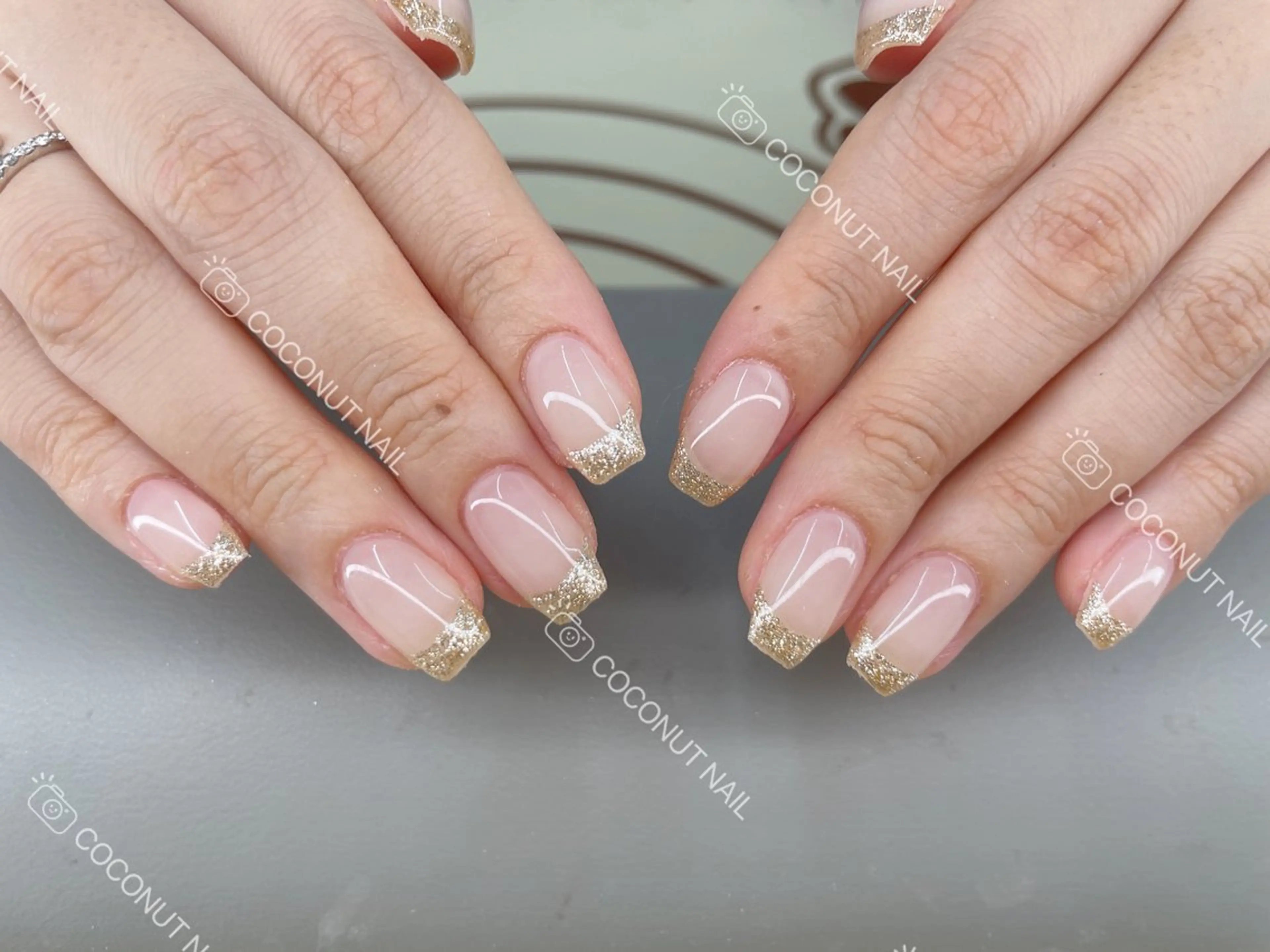 ネイル ハンドネイル 神田 ココナッツのネイルデザイン