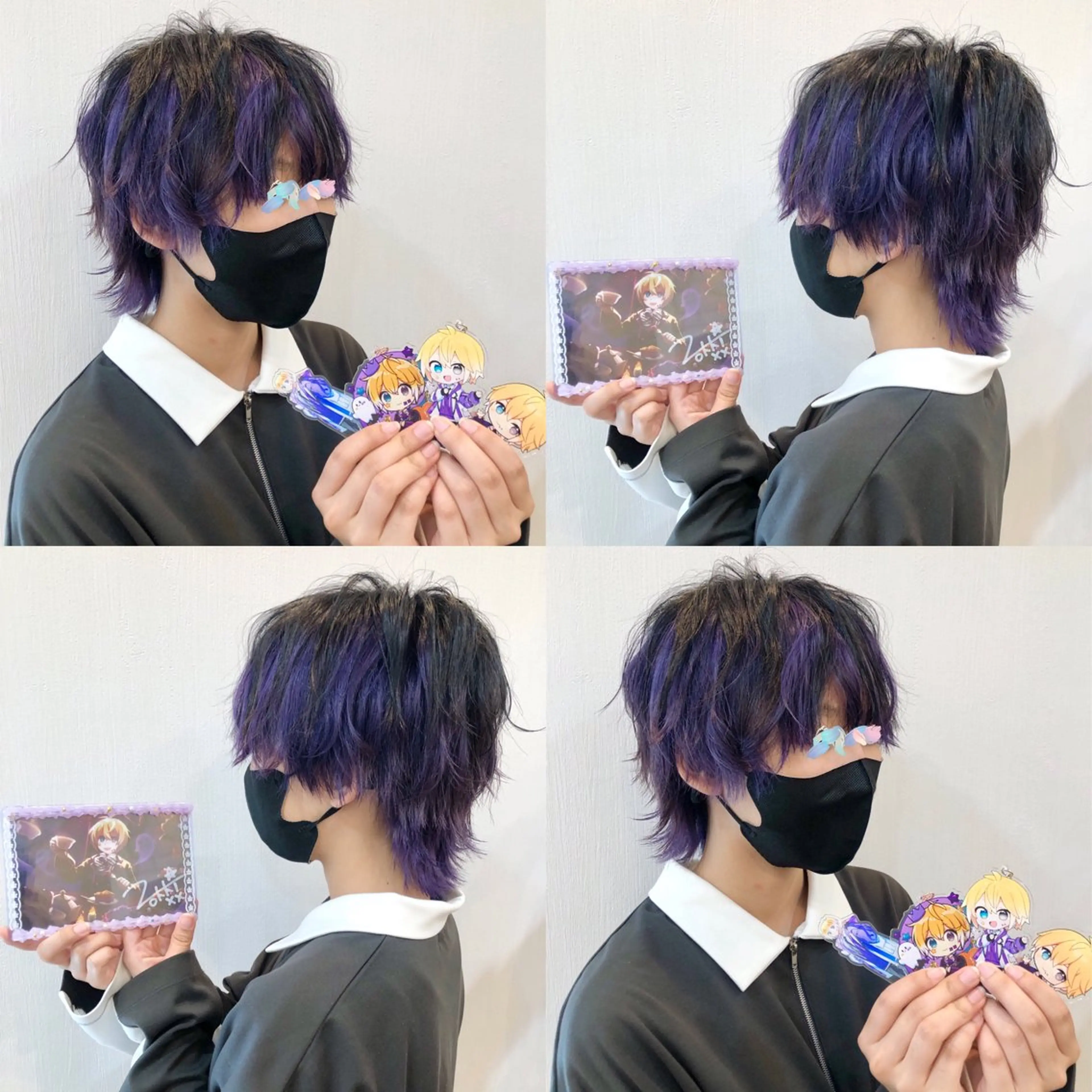 ショート カラー 推しカラー✨ オタク美容師ユウカのヘアスタイル