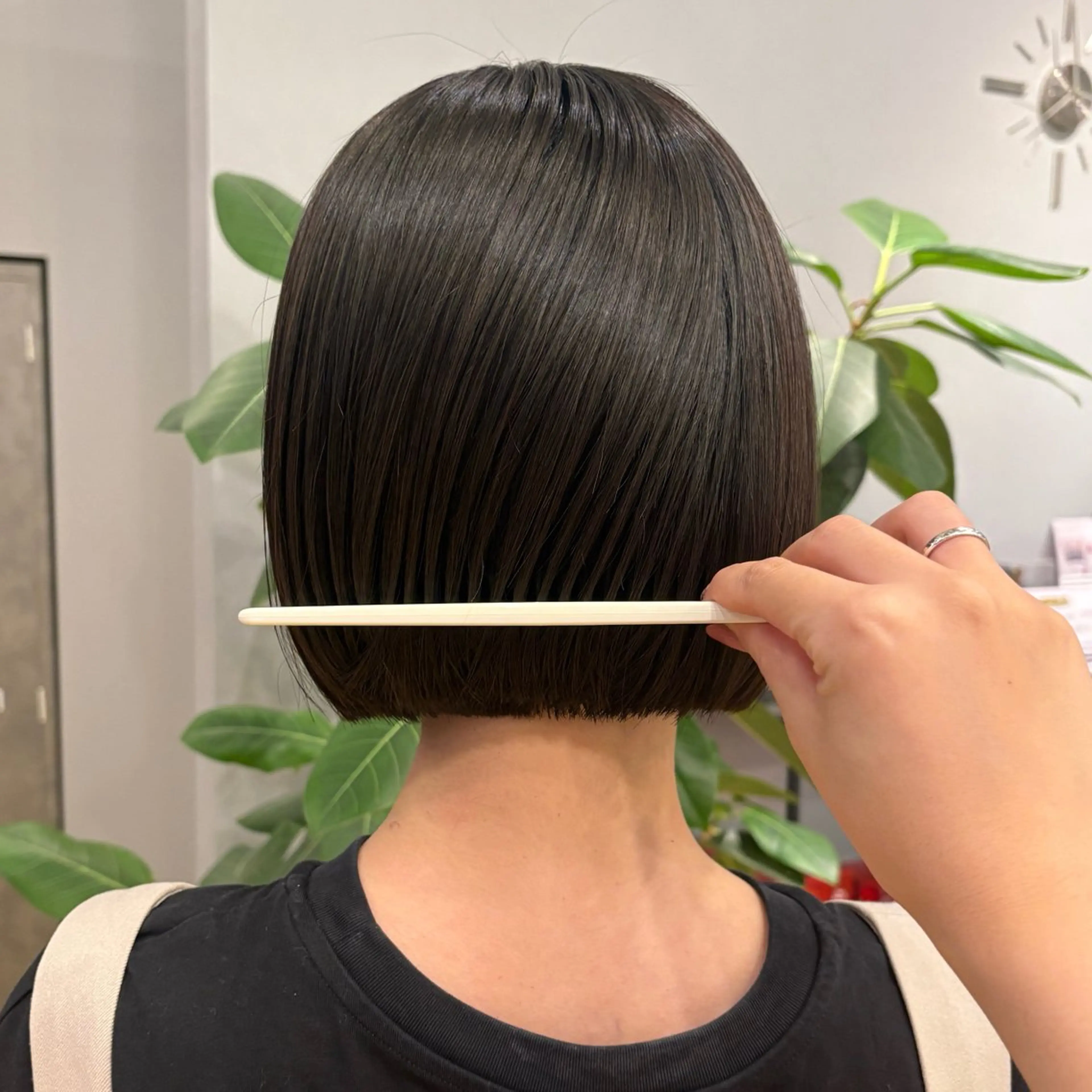 ショート カット トリートメント 暖色/ボブ/吉岡美音 GIEN NU茶屋町のヘアスタイル