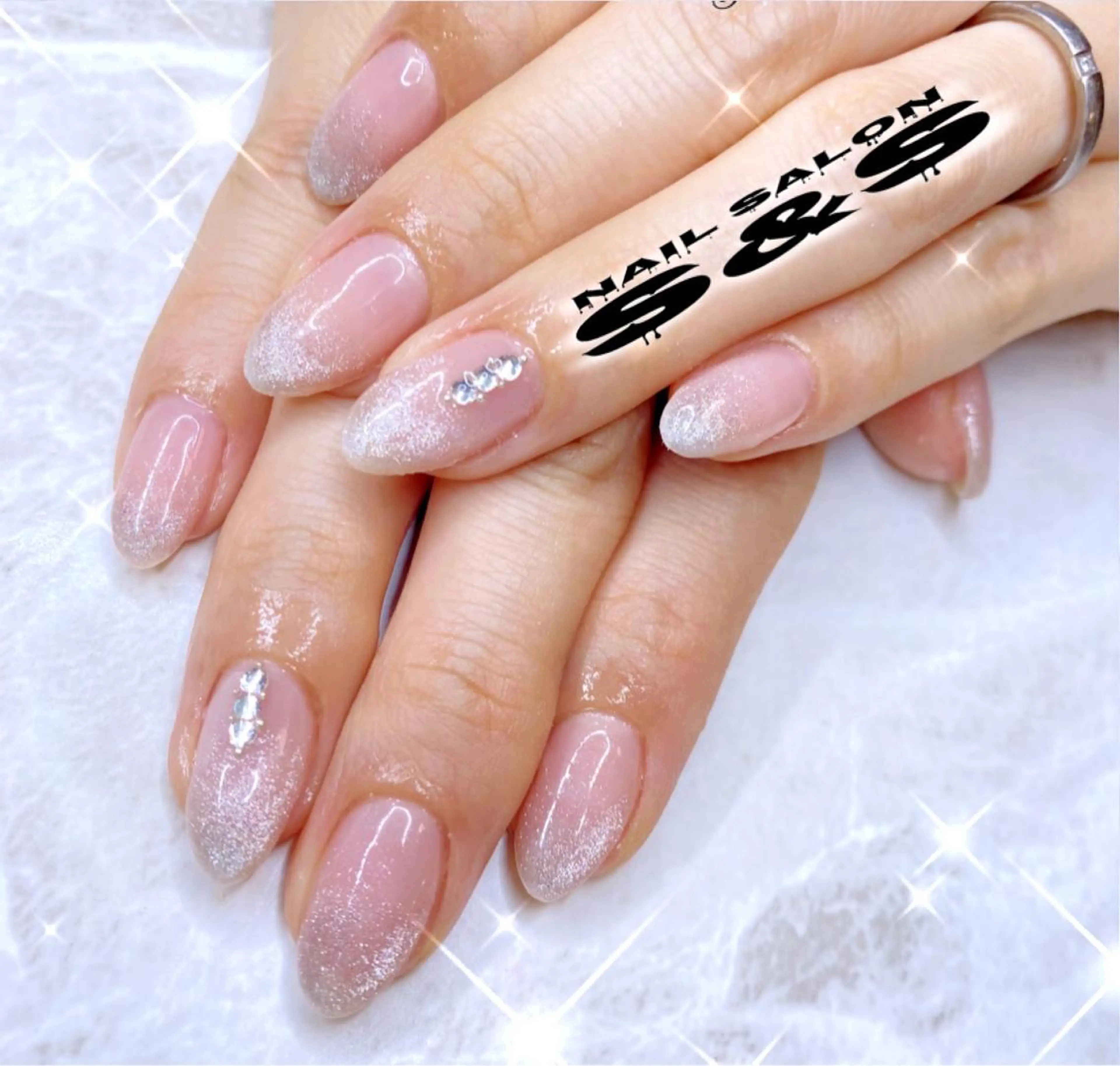 ネイル 長さ出し メンズネイル 持ち込み スカルプネイル S&S 村田小百合のネイルデザイン