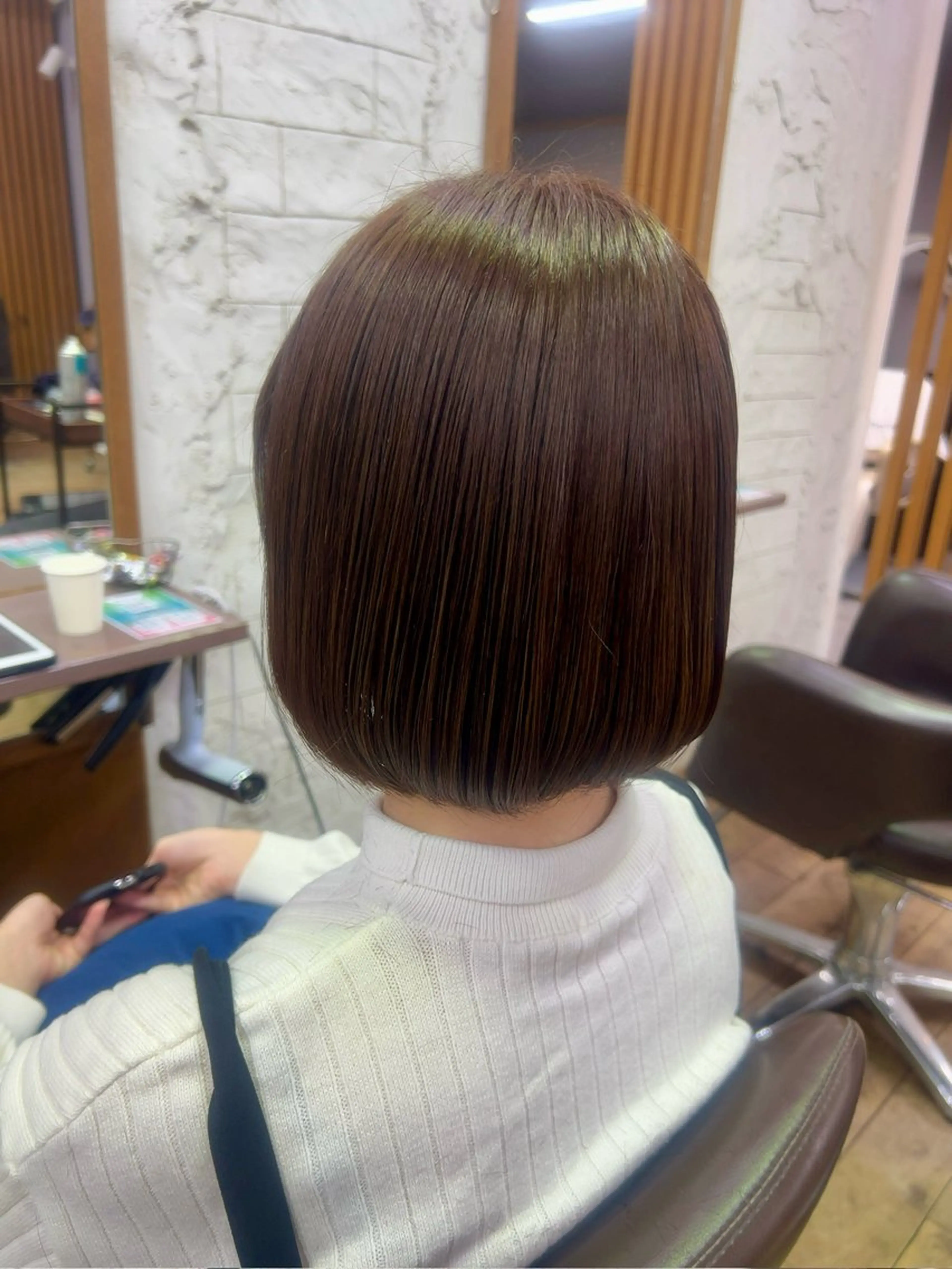 カラー ヘアカラー 菅野 杏実のヘアスタイル
