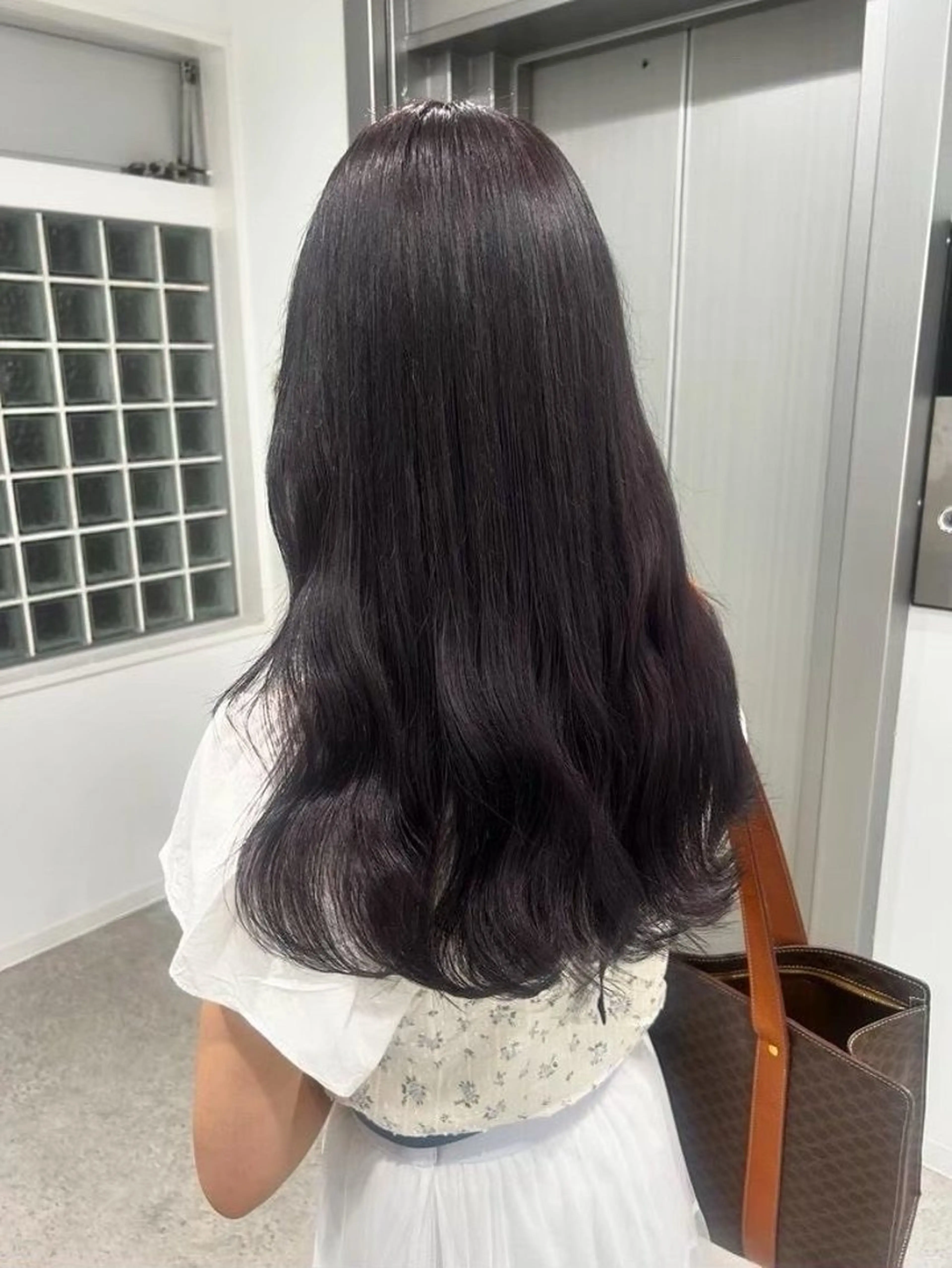 ロング ヘアカラー miku/ラベンダー 透明感カラー🪻❤︎のヘアスタイル