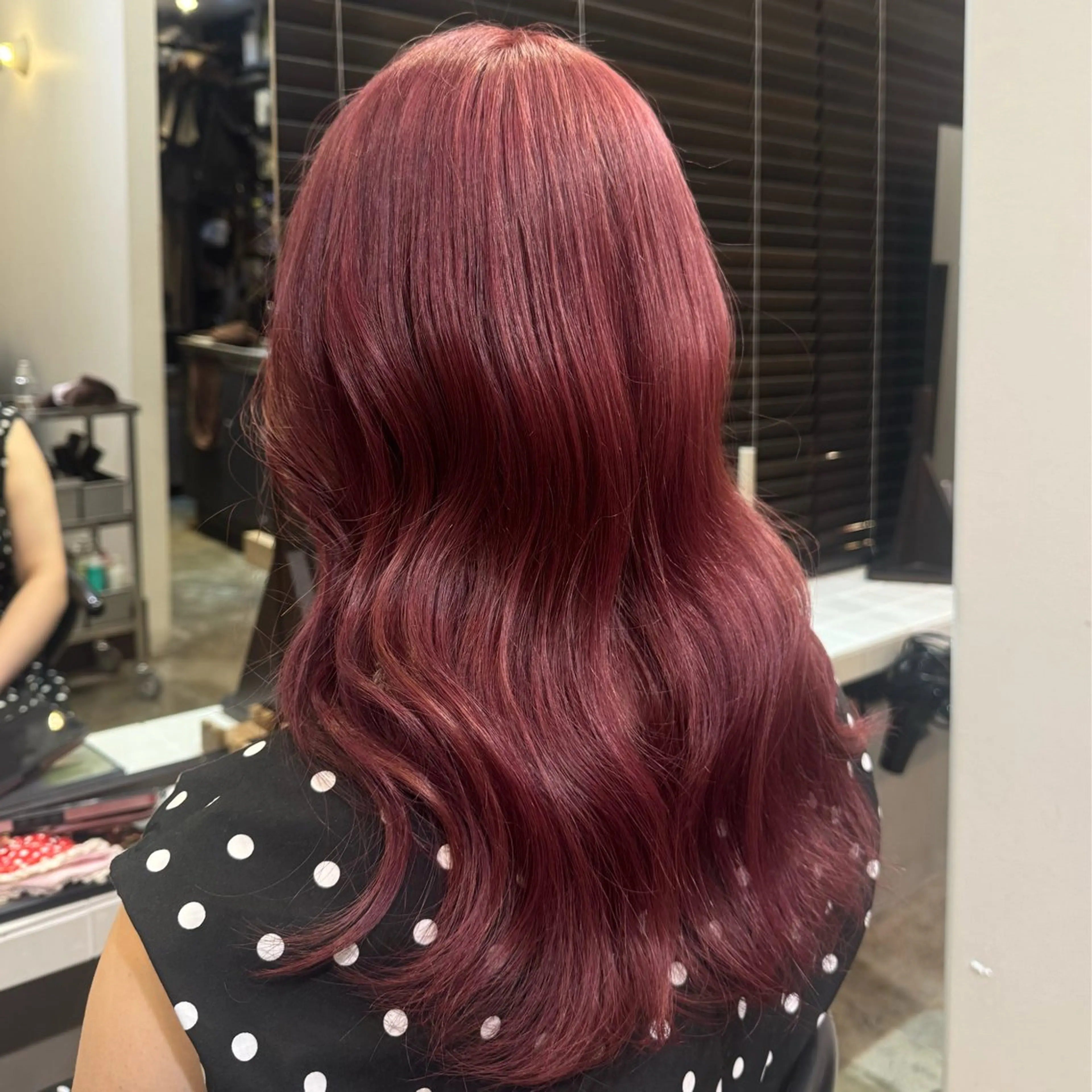 セミロング 💖ケアカラー💖 assistant愛のヘアスタイル