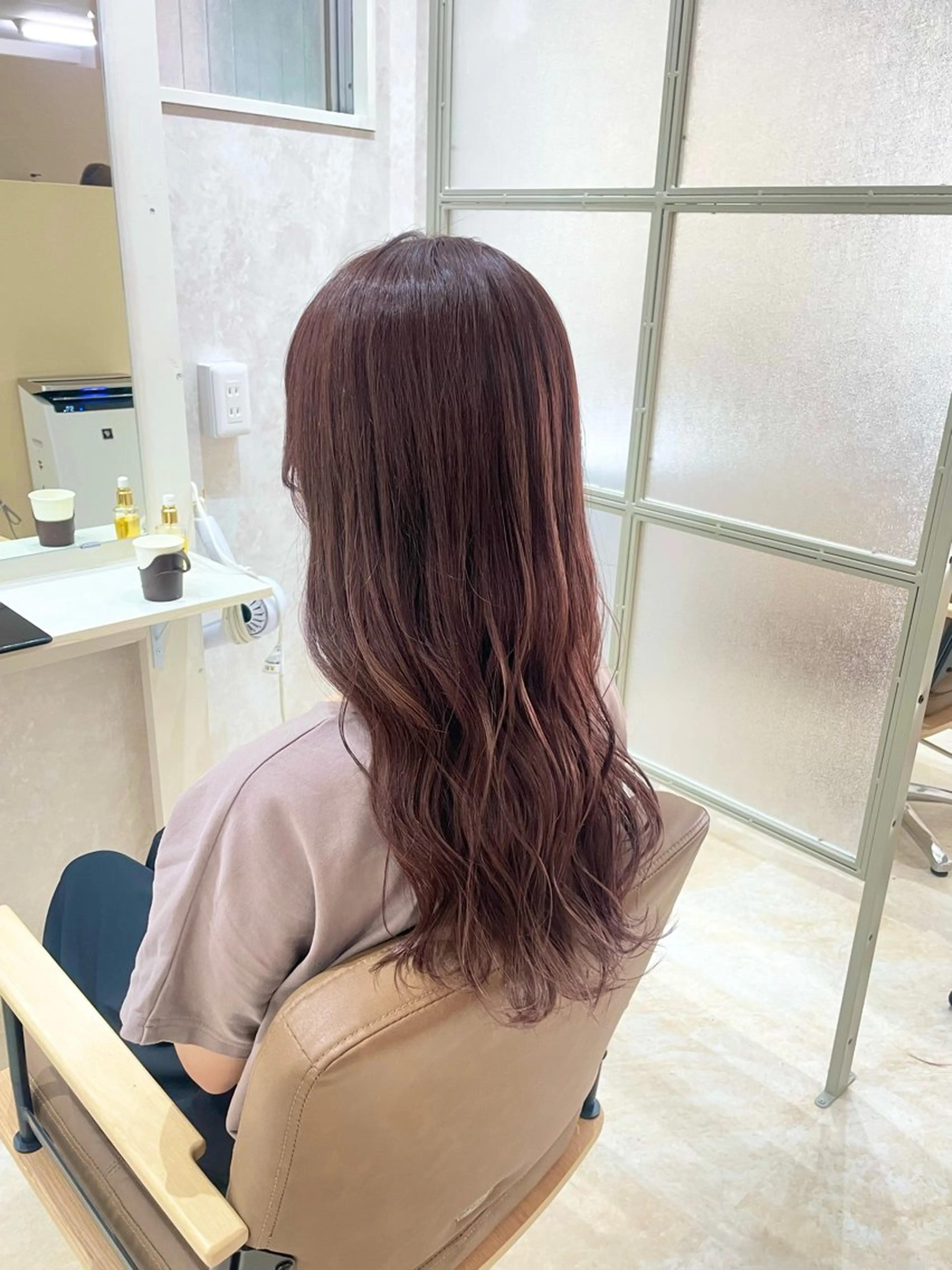 ロング カット ヘアカラー トリートメント ❤︎SAKURA 【Rico】❤︎のヘアスタイル