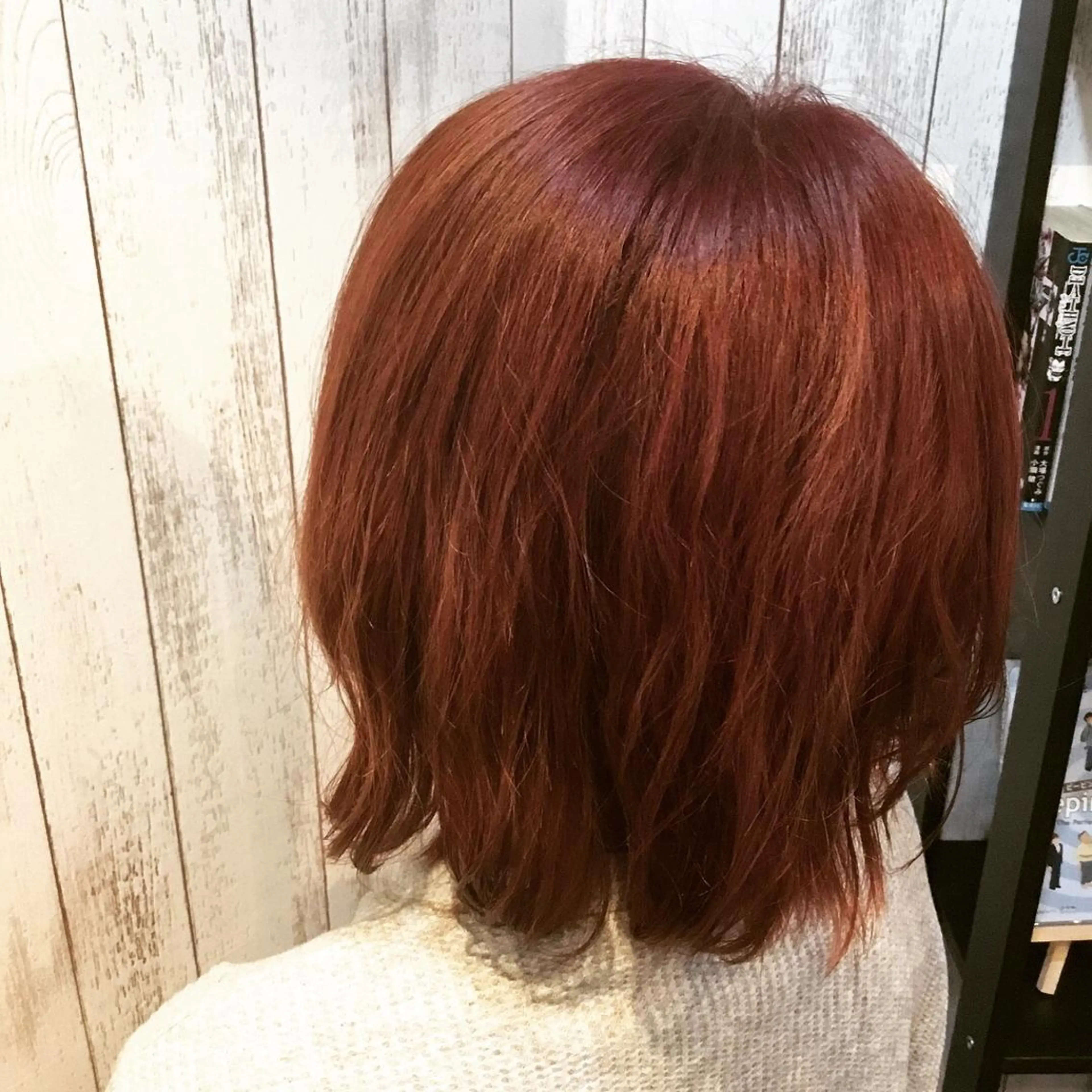 ミディアム カラー embrace エンブレイスのヘアスタイル