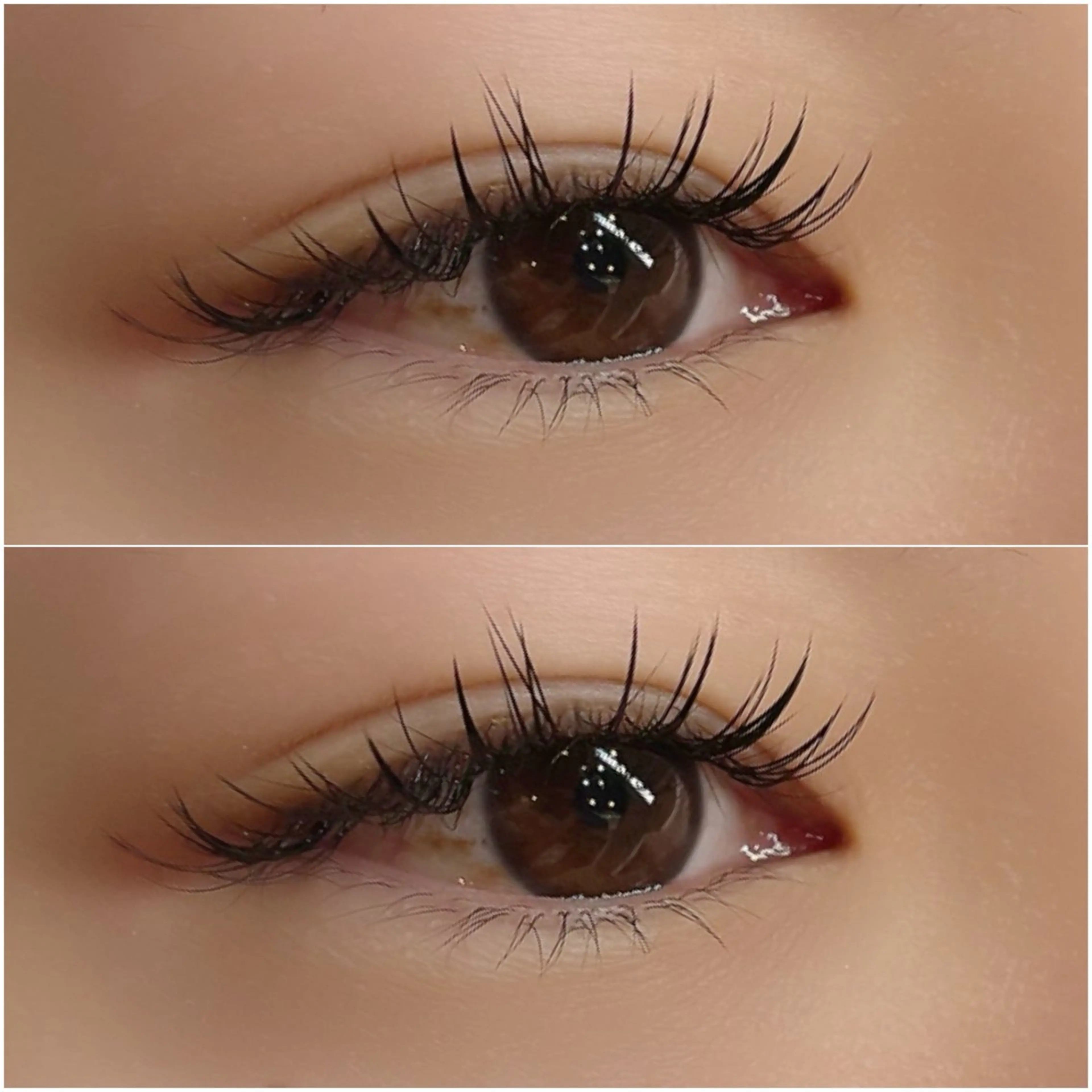 マツエク・マツパ フラットラッシュ EYELA Mizukami❄️のマツエク・マツパデザイン