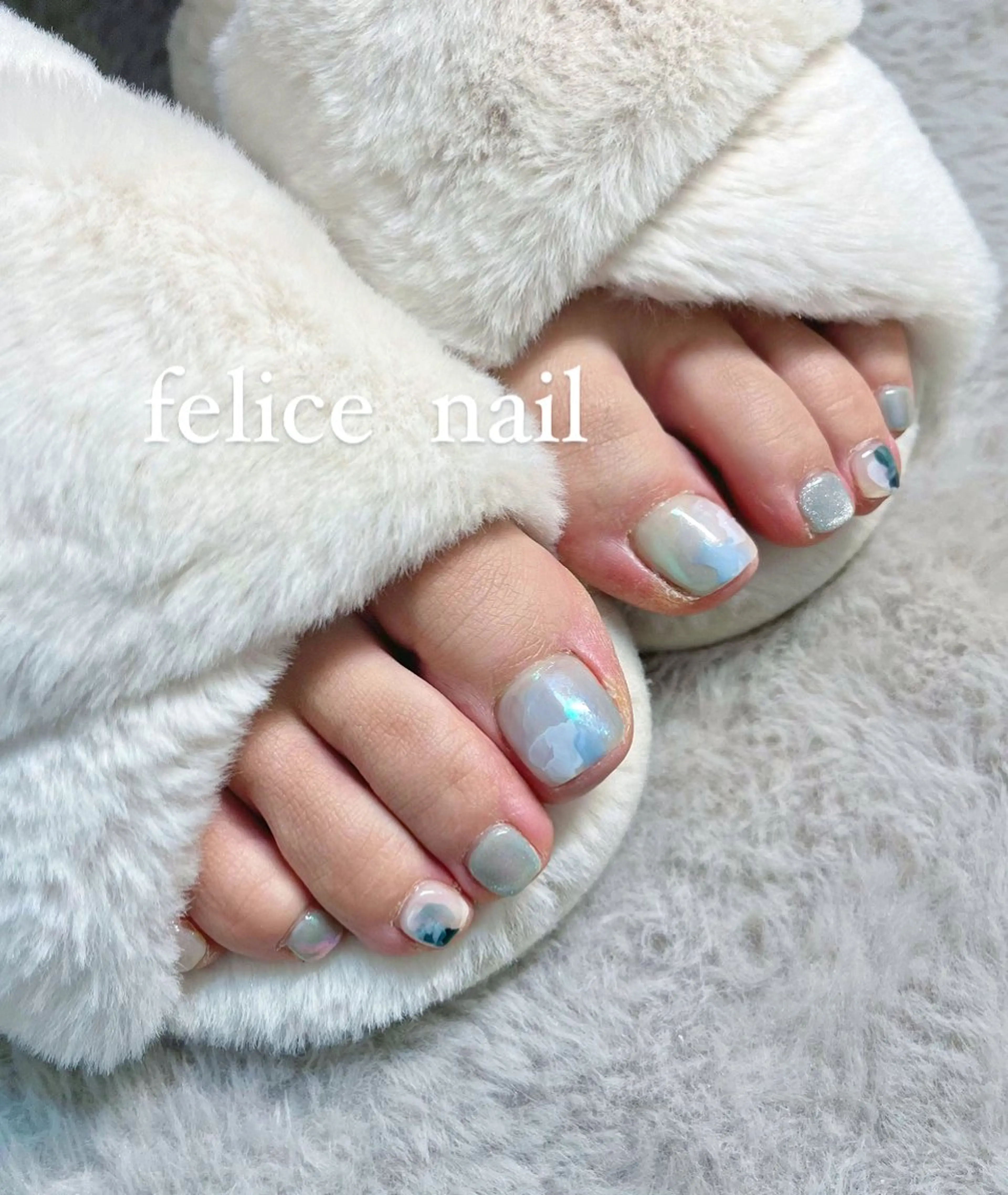 ネイル フットネイル felice nailのネイルデザイン