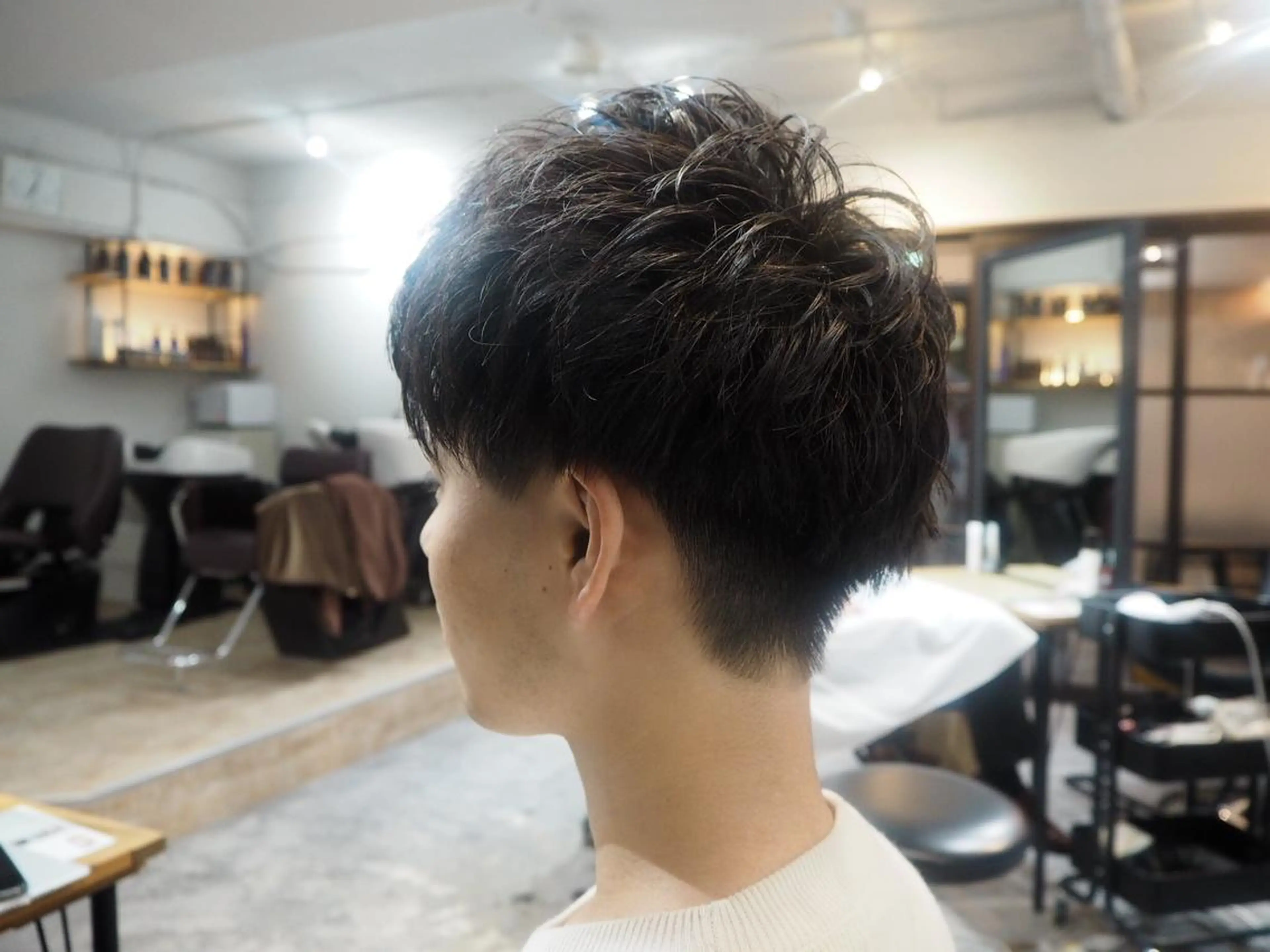 メンズ メンズパーマ 高橋 悠介のヘアスタイル