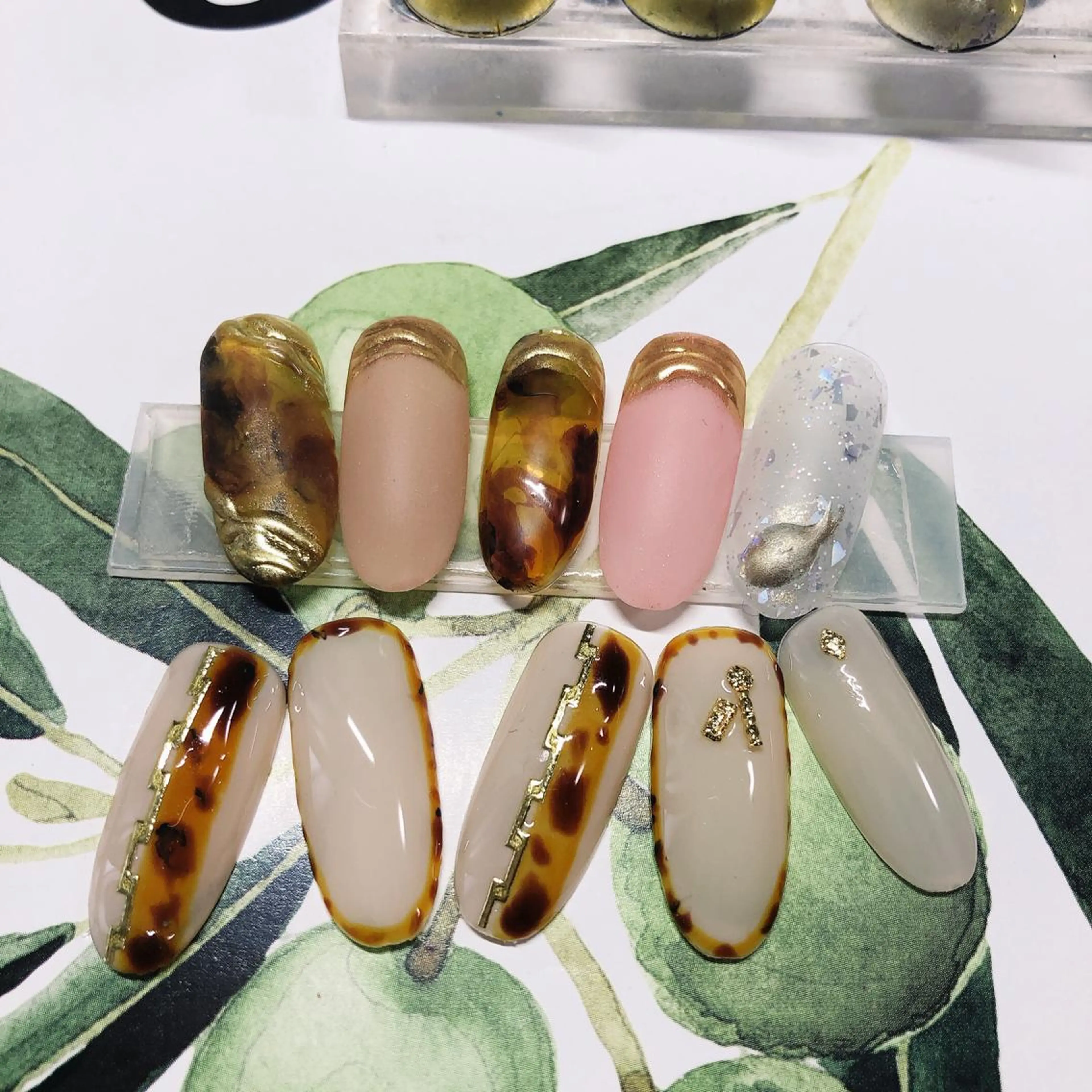 ネイル 奥園 良恵のネイルデザイン