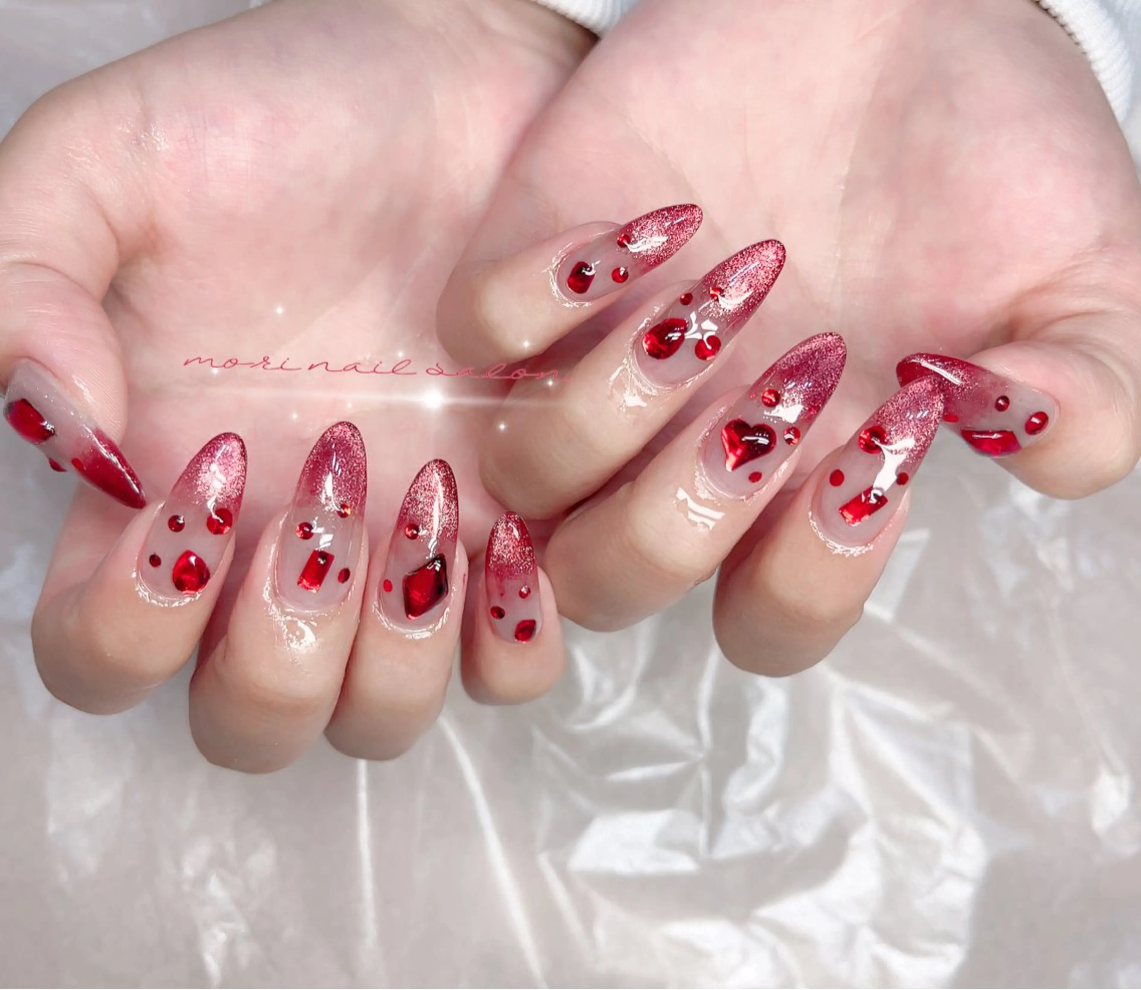 ネイル ハンドネイル 森 ネイルサロンのネイルデザイン