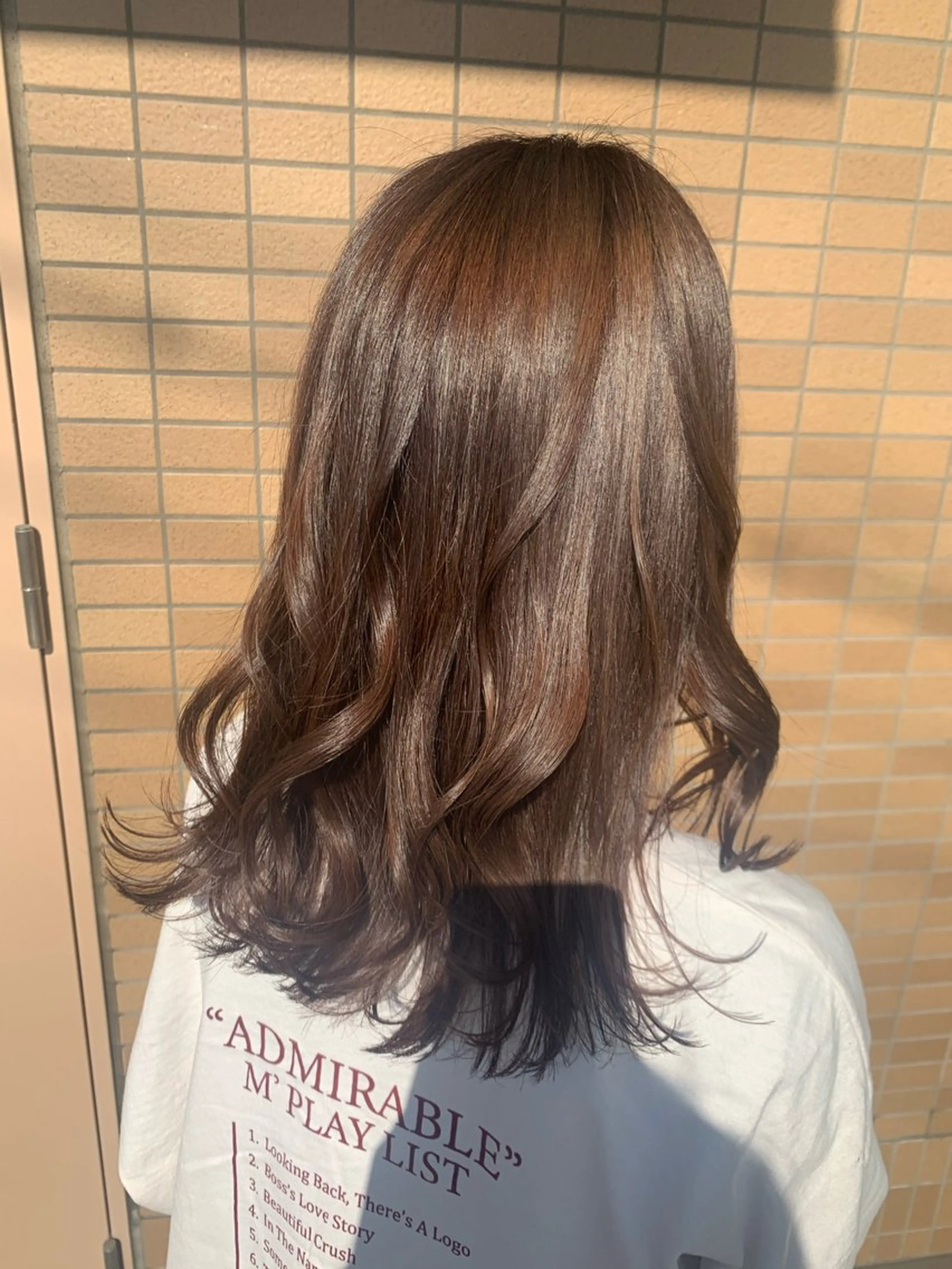 セミロング ヒヨシ ルナのヘアスタイル