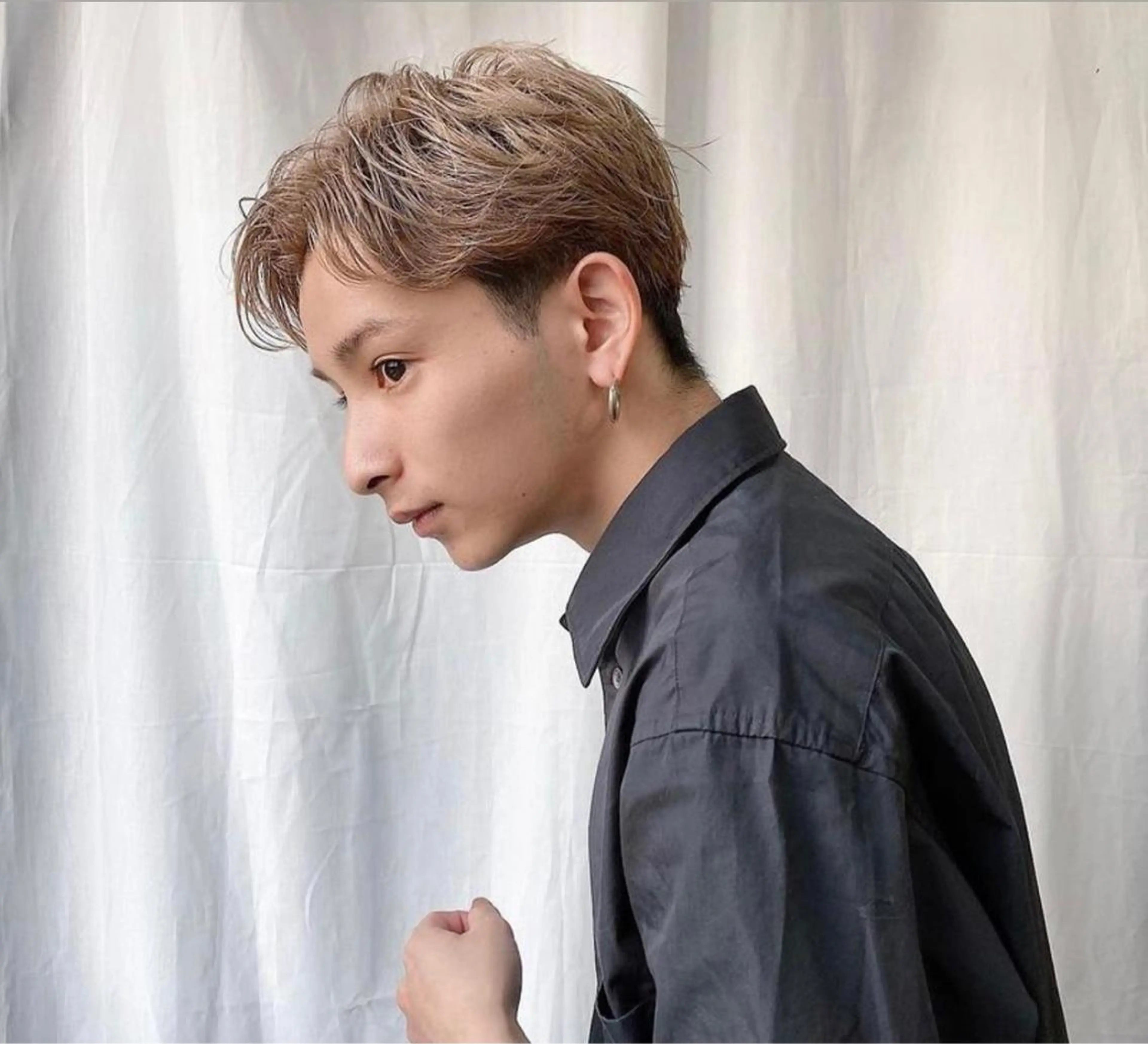 カラー メンズ カット ヘアカラー トリートメント ヘアセット Pia/KIRIA /福岡美容室のヘアスタイル