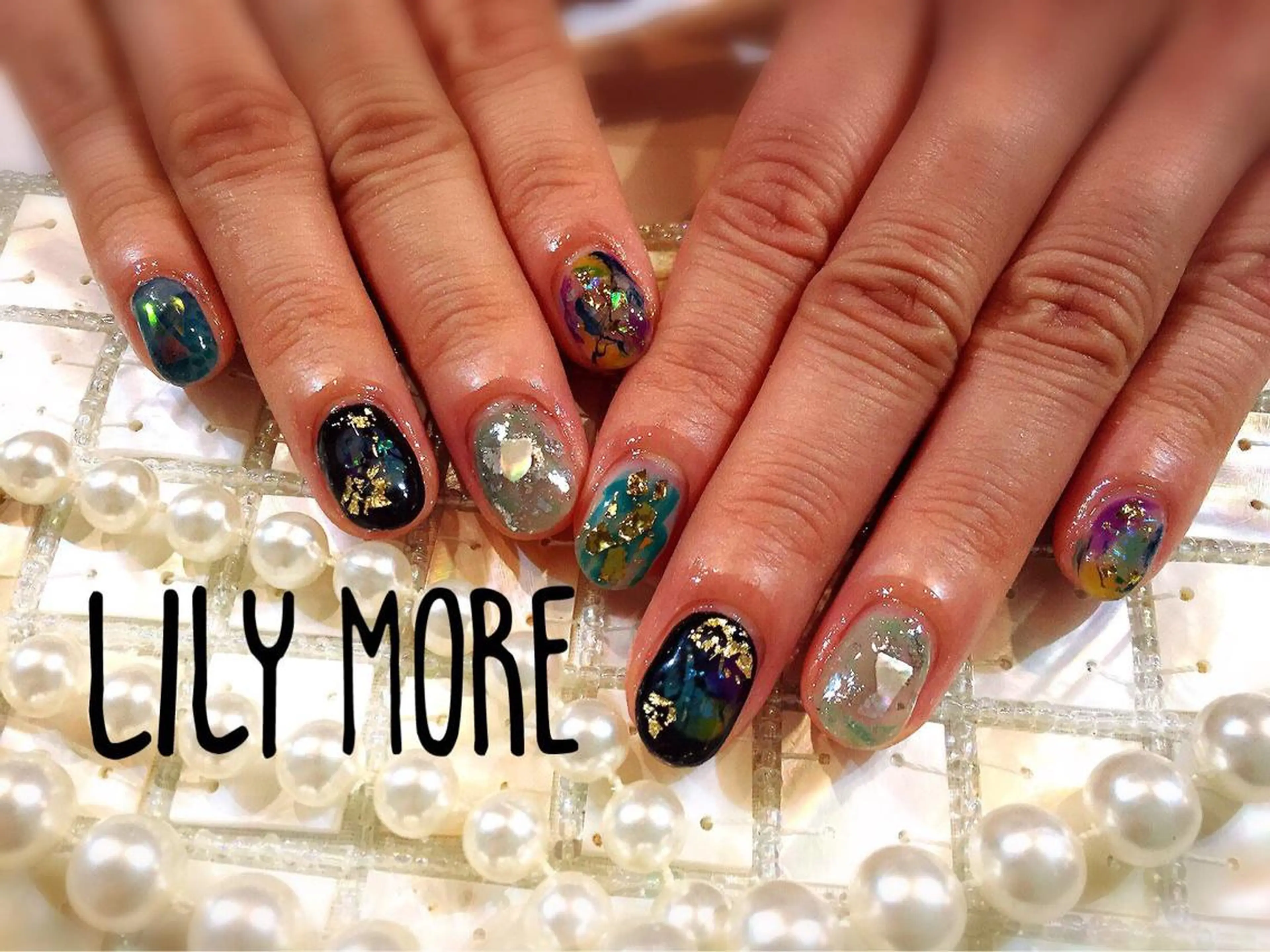 ネイル ニュアンスネイル Lily closetのネイルデザイン