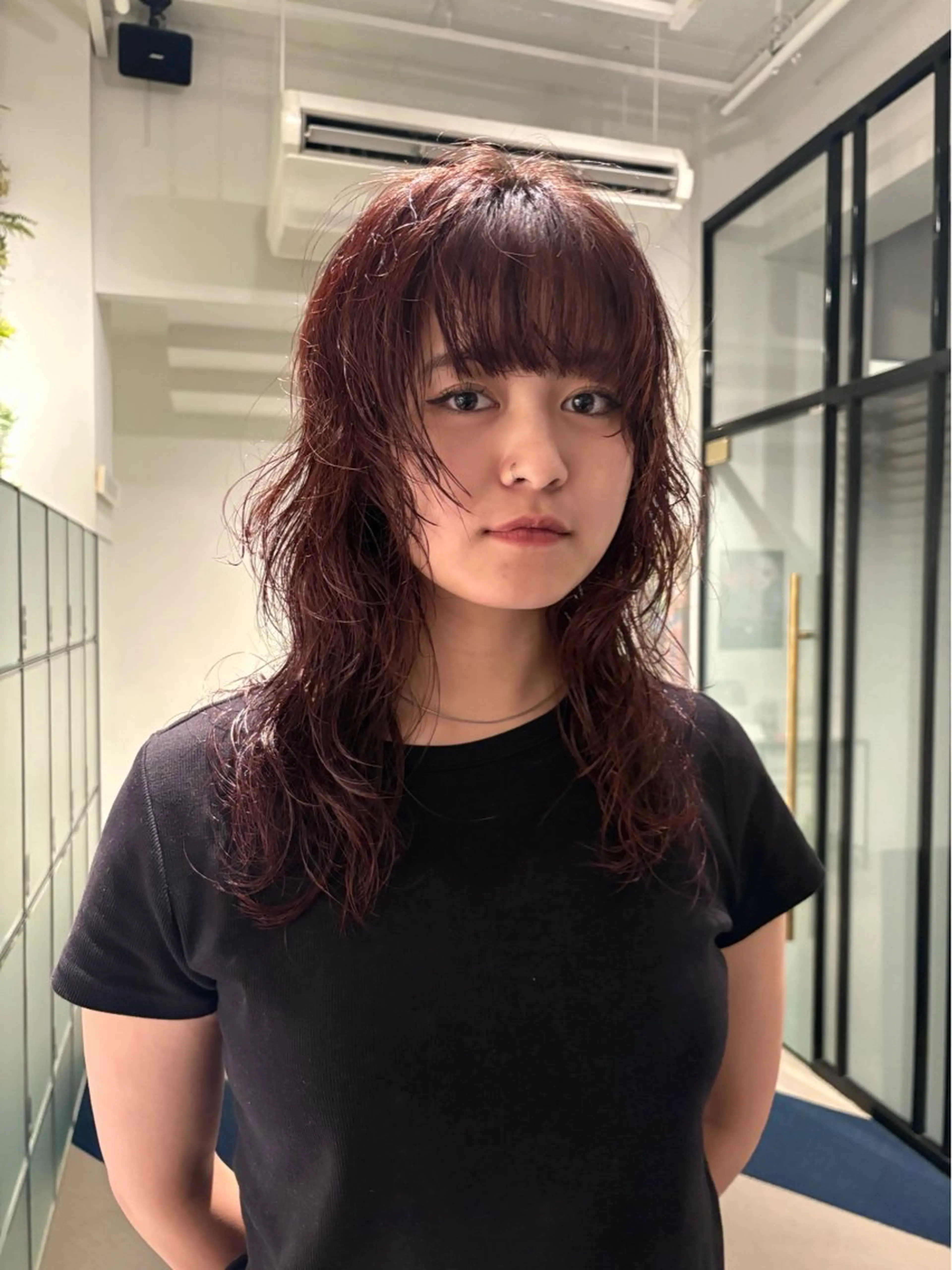 ロング パーマ La Pensee/ カスヤリクのヘアスタイル