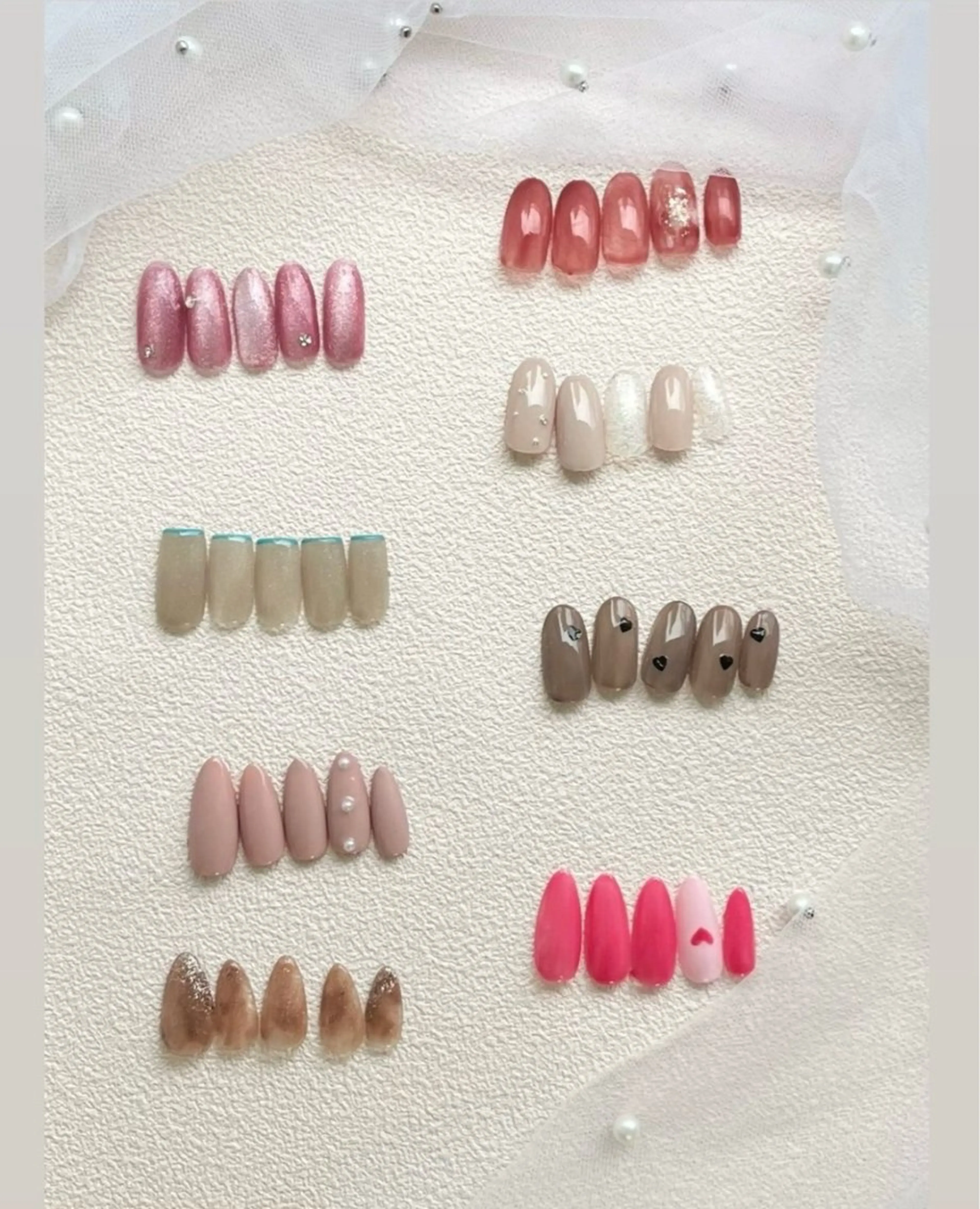 ⭕️オフ込み　🍒定額オフィスネイルの写真