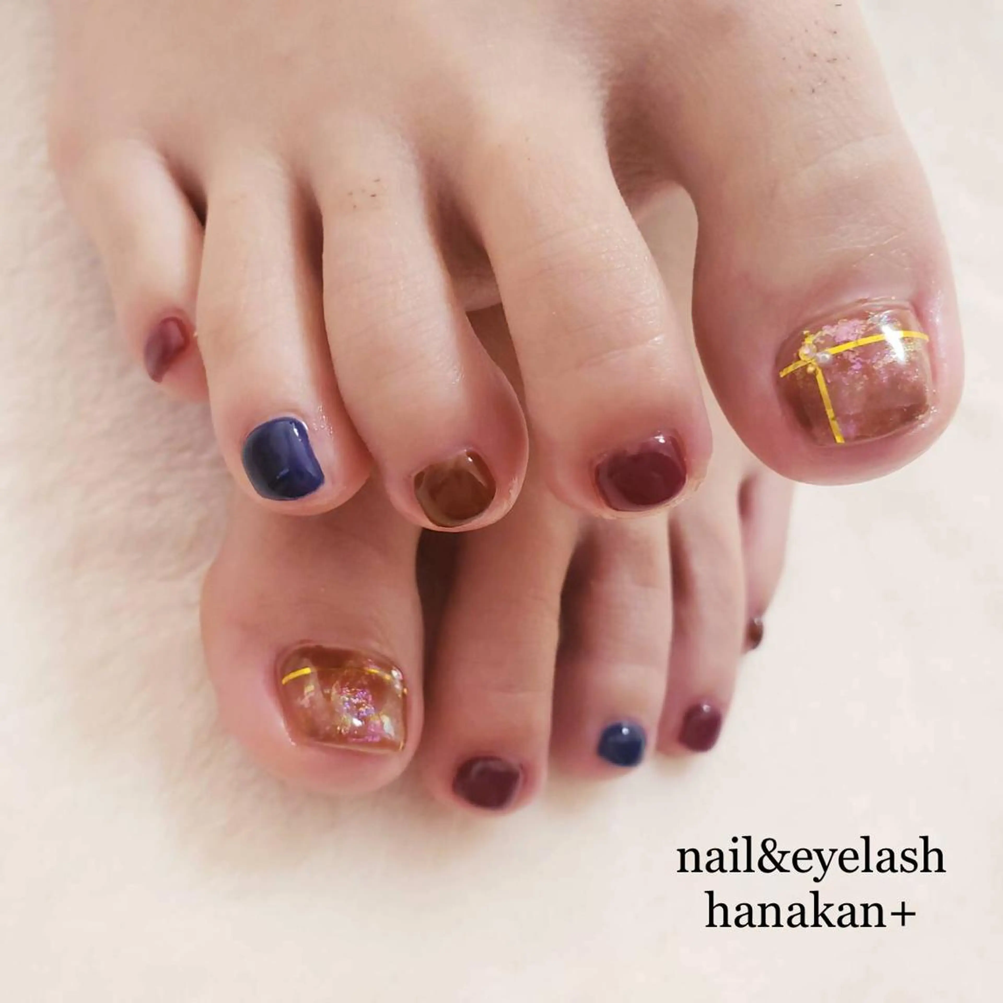 ネイル フットネイル S Fumiのネイルデザイン