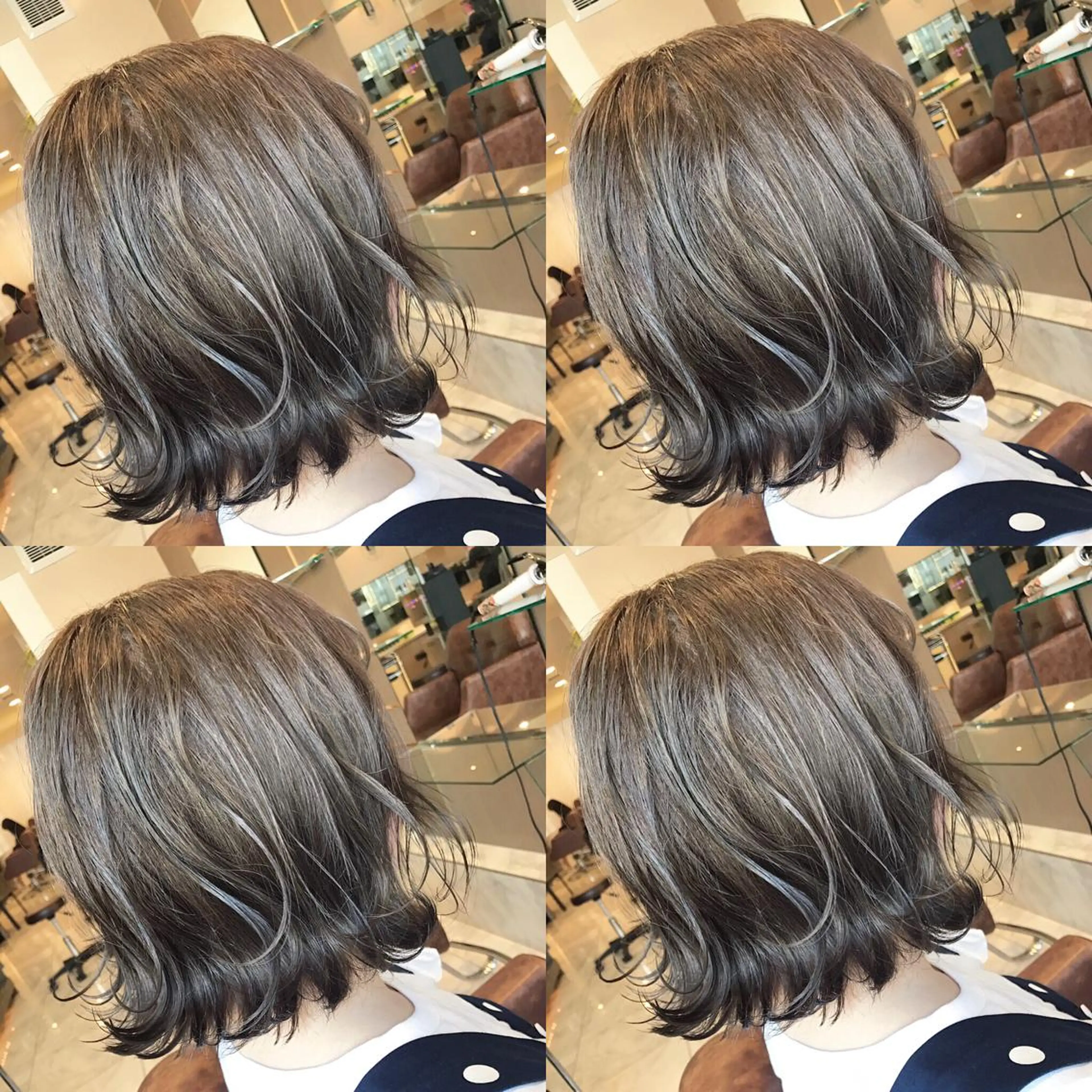 ミディアム カラー パーマ ヘアアレンジ 外国人風カラー 🫧代表/新宿駅近/ 限定価格🫧田辺貴裕のヘアスタイル