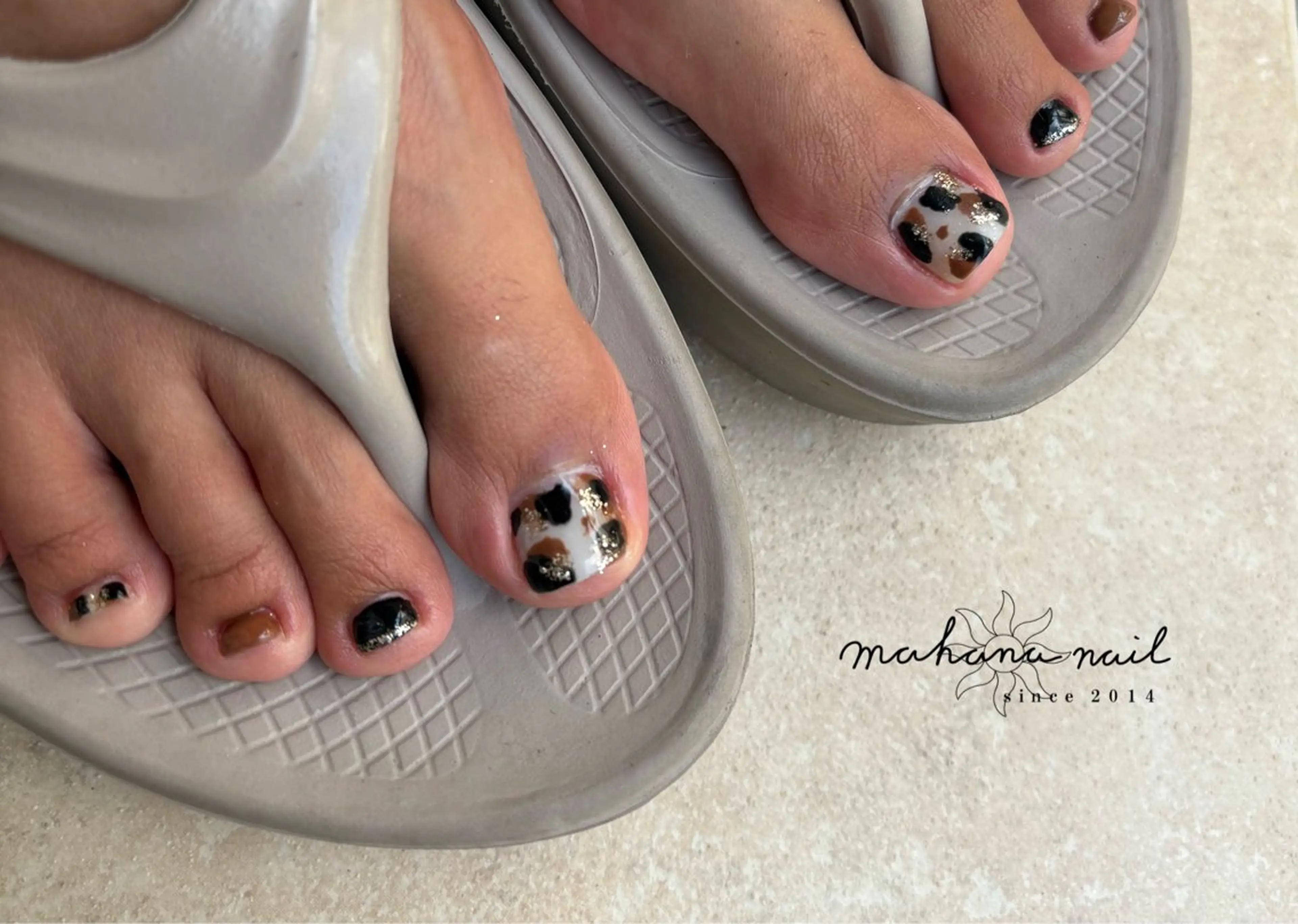ネイル フットネイル mahana nailのネイルデザイン