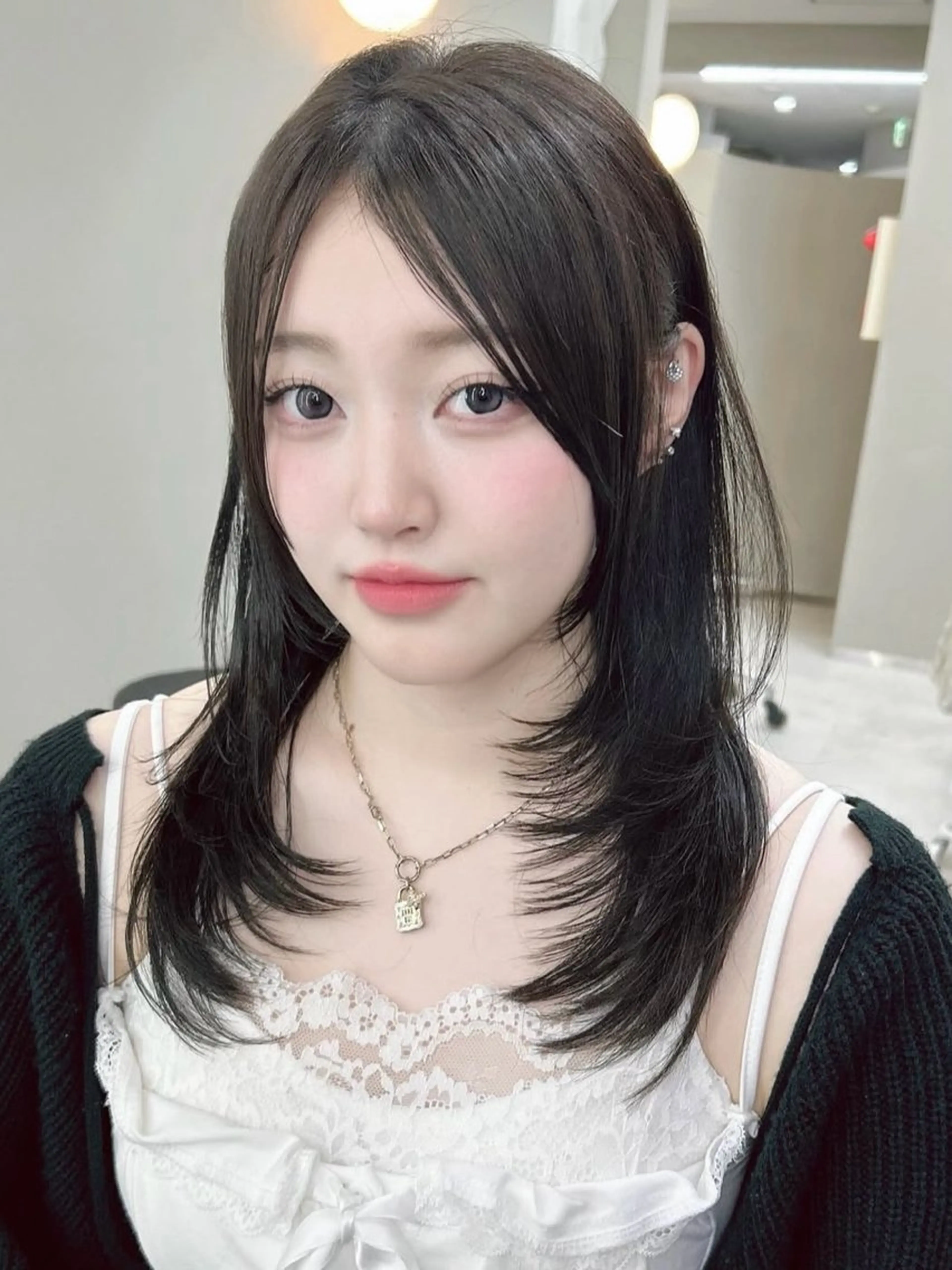 セミロング レイヤーカット i.＋sapporo所属・🩶盛れるレイヤー カット/札幌🩶のヘアスタイル